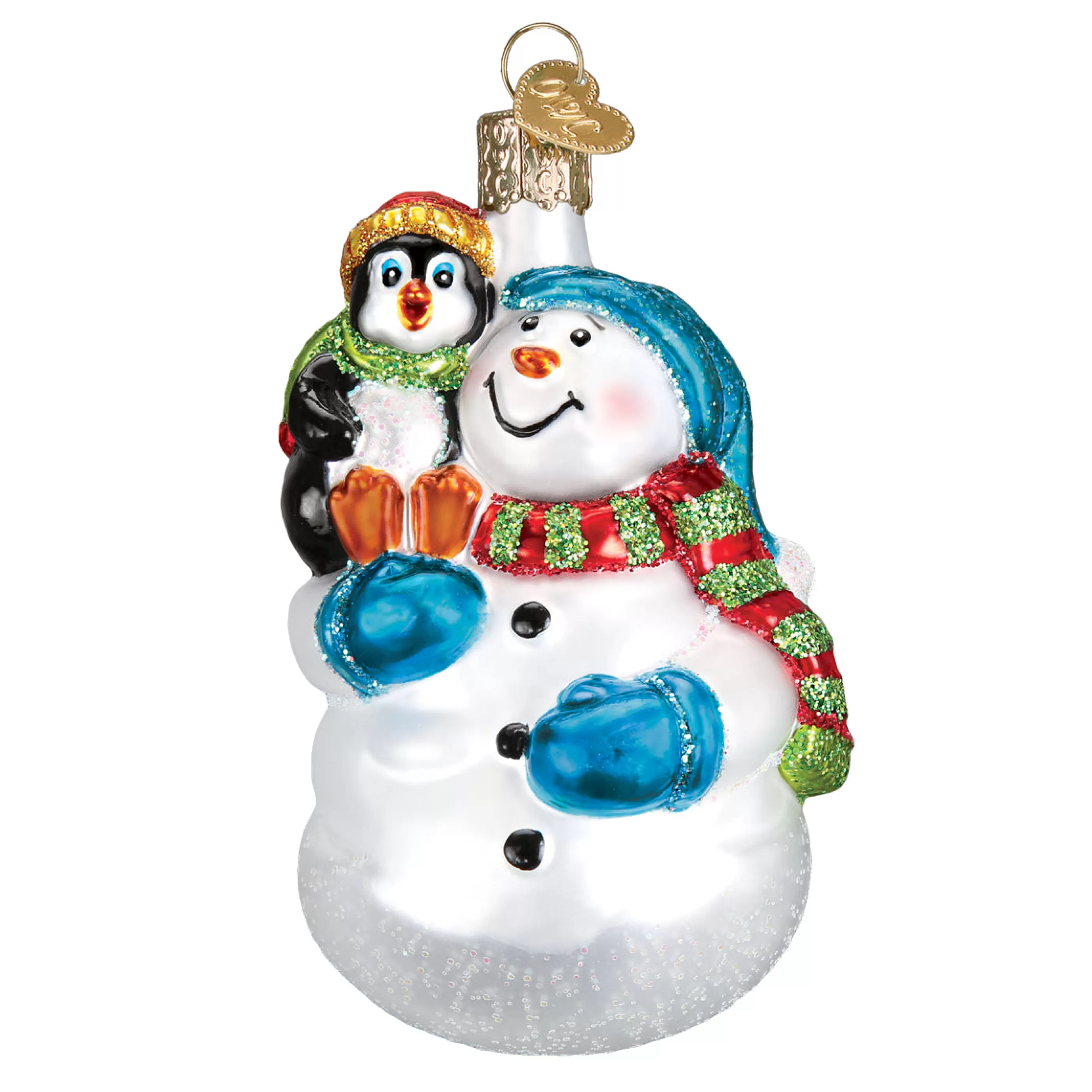 Kasa World Ltd Snowman With Penguin Pal