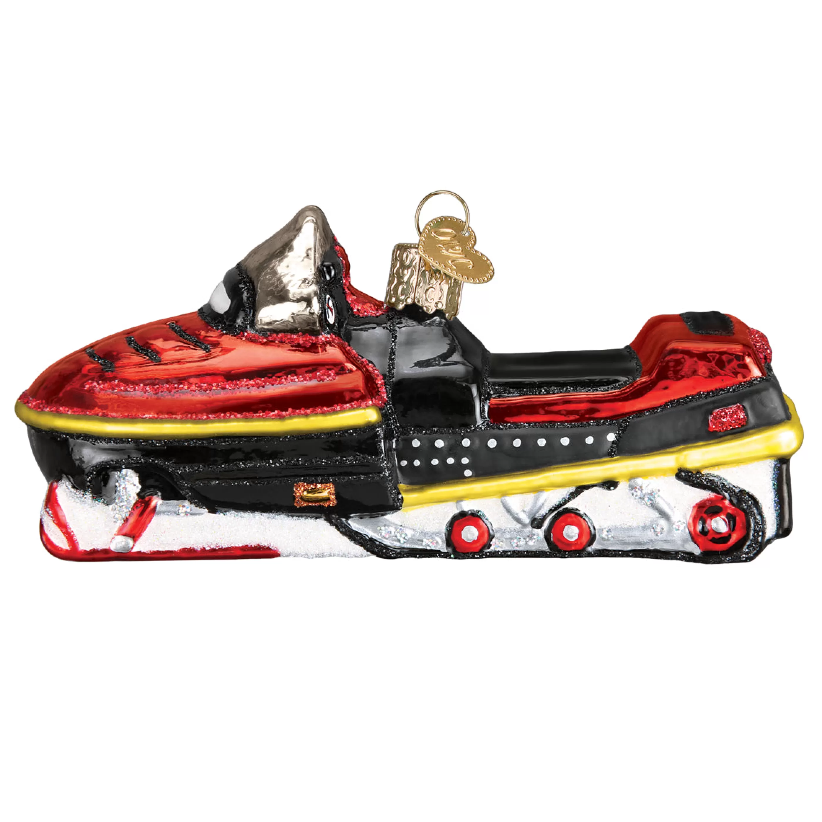 EAST WEST Snowmobile Ornament