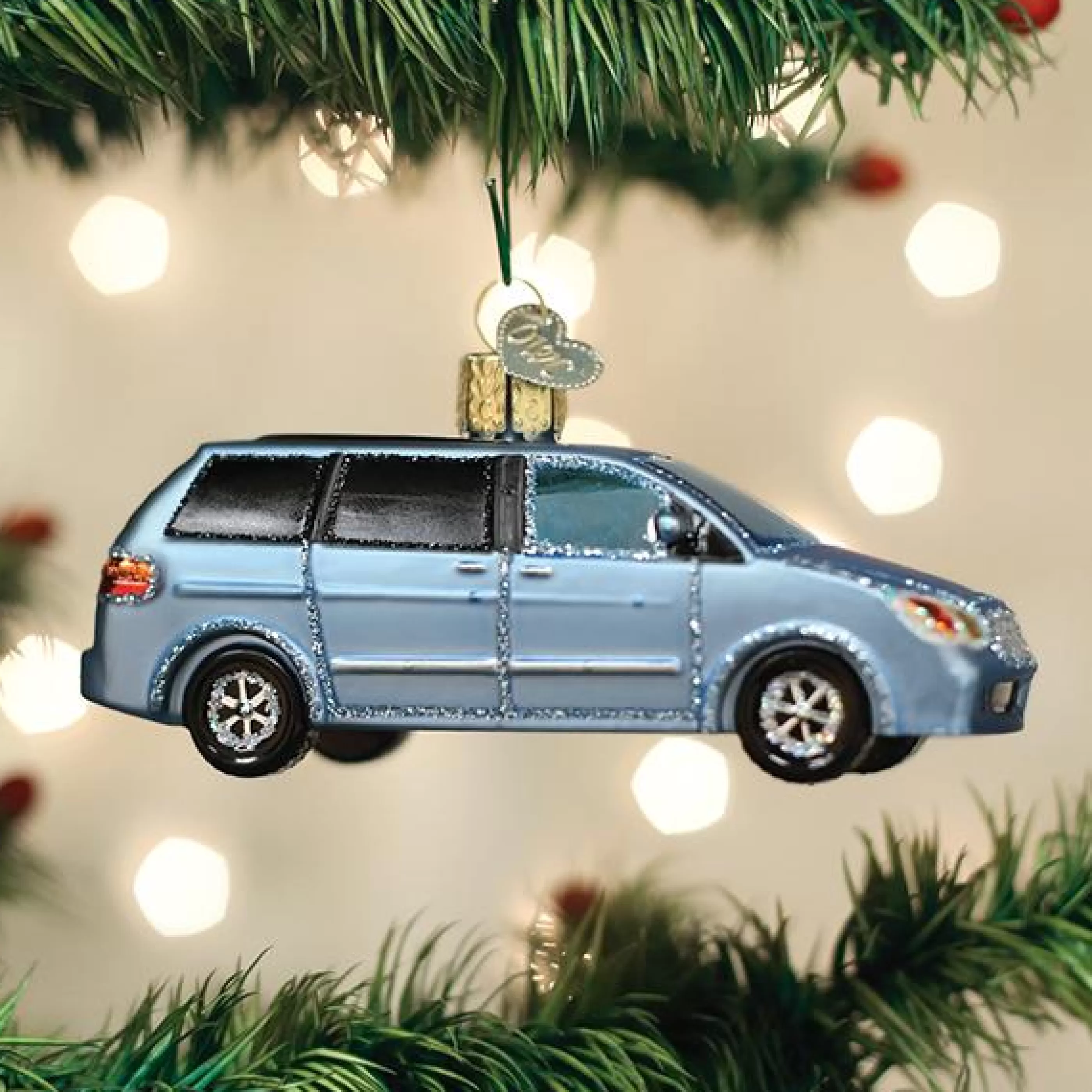 EAST WEST Soccer Mom Minivan Ornament