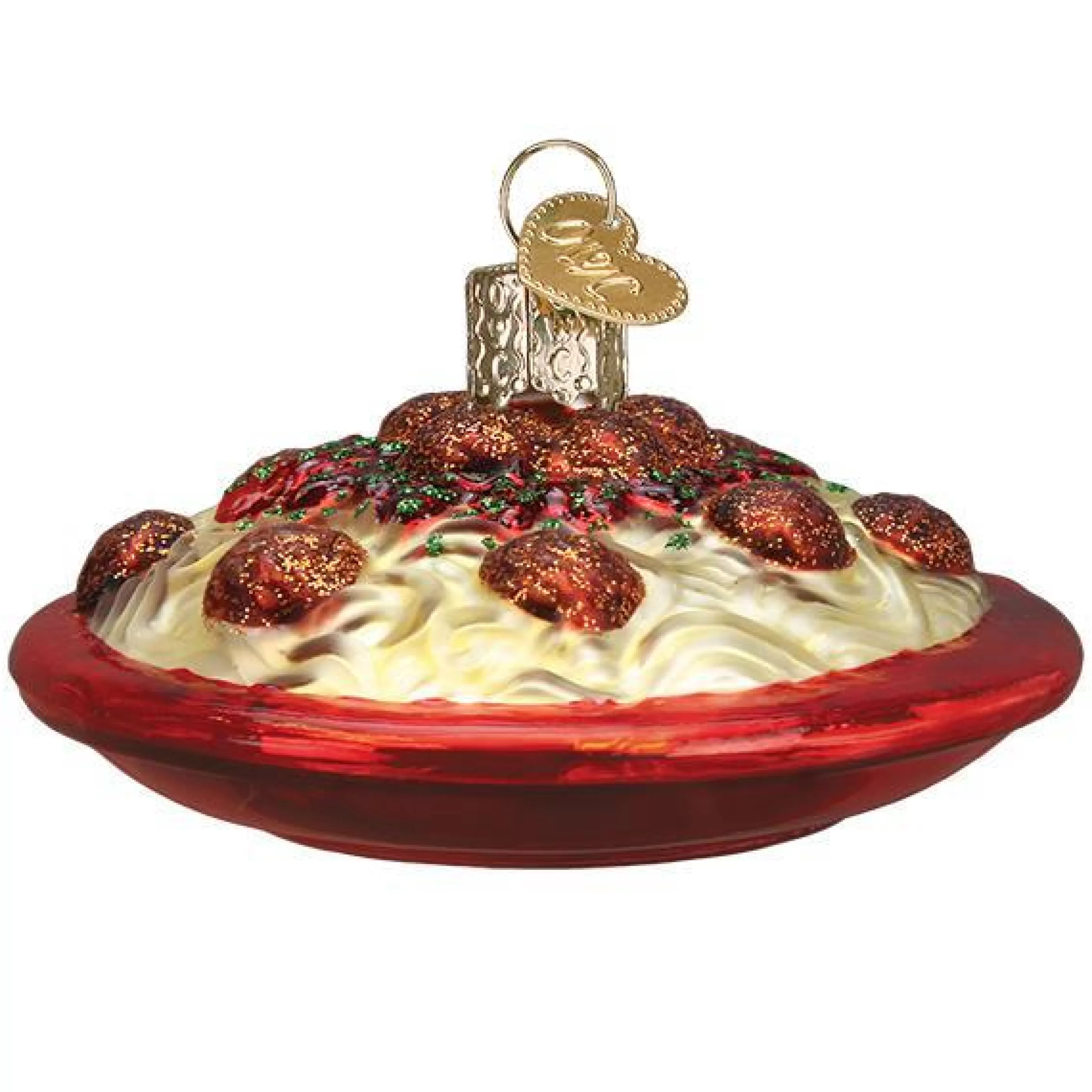 EAST WEST Spaghetti And Meatballs Ornament