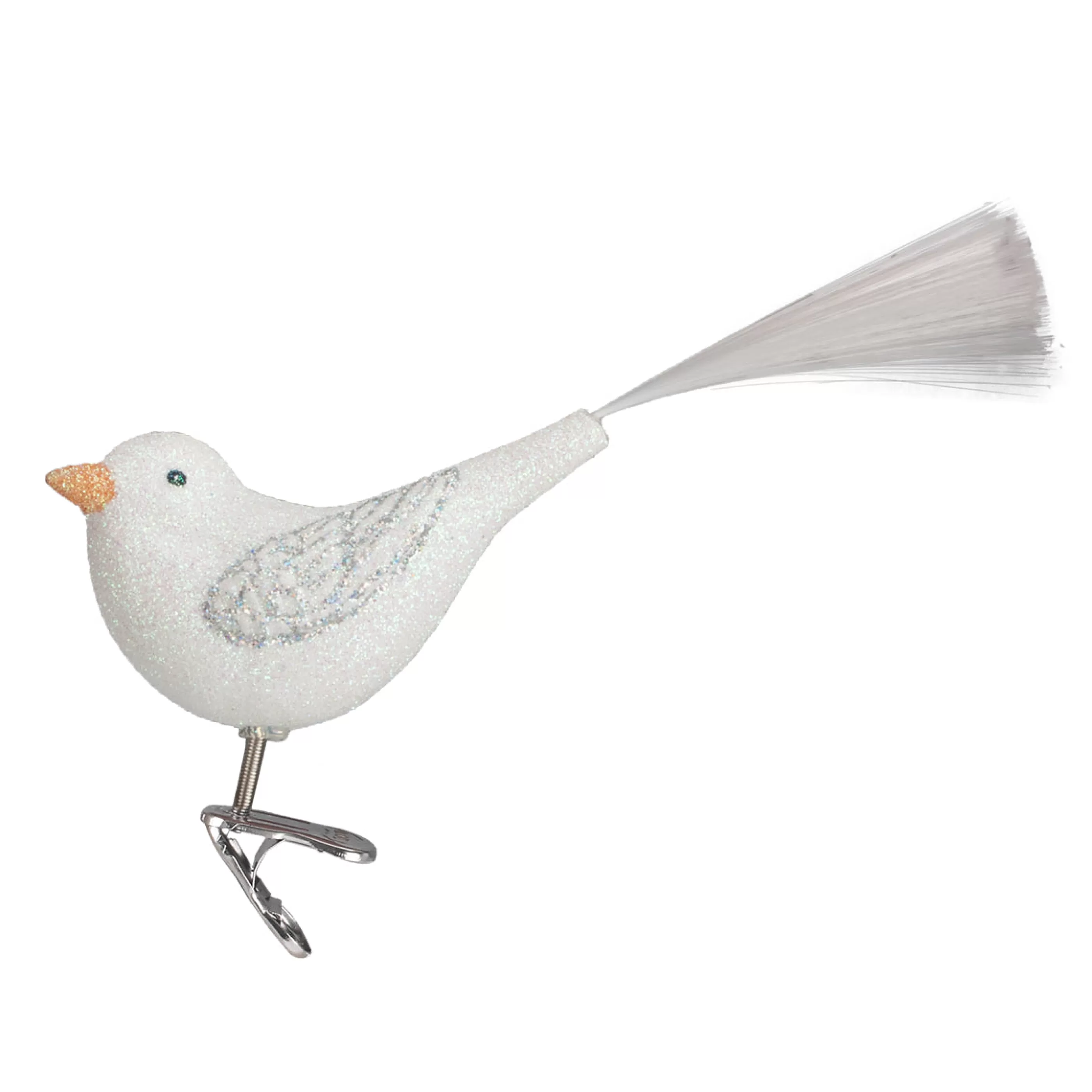 Kasa World Ltd Sparkling Snowbird Ornament