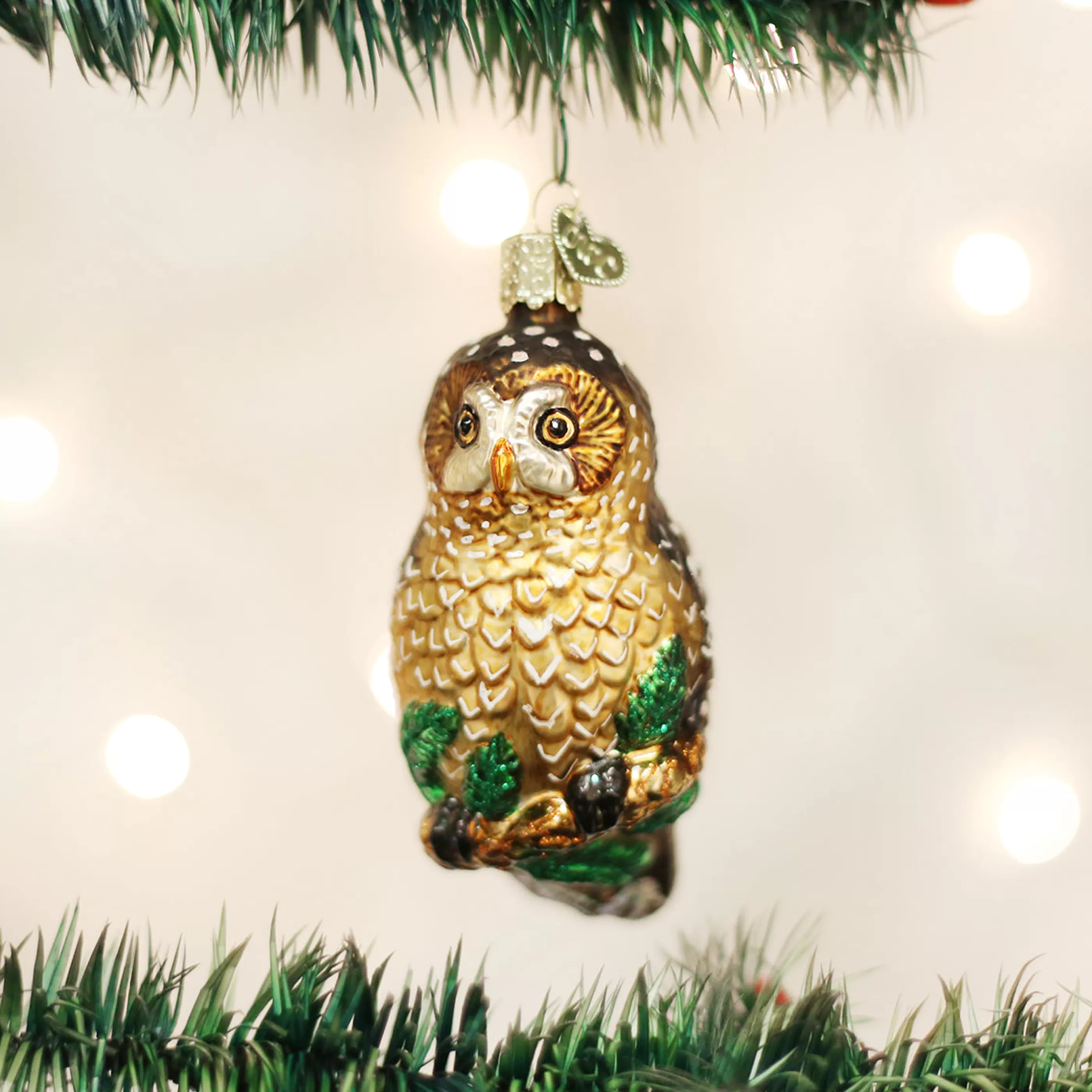 Kasa World Ltd Spotted Owl Ornament