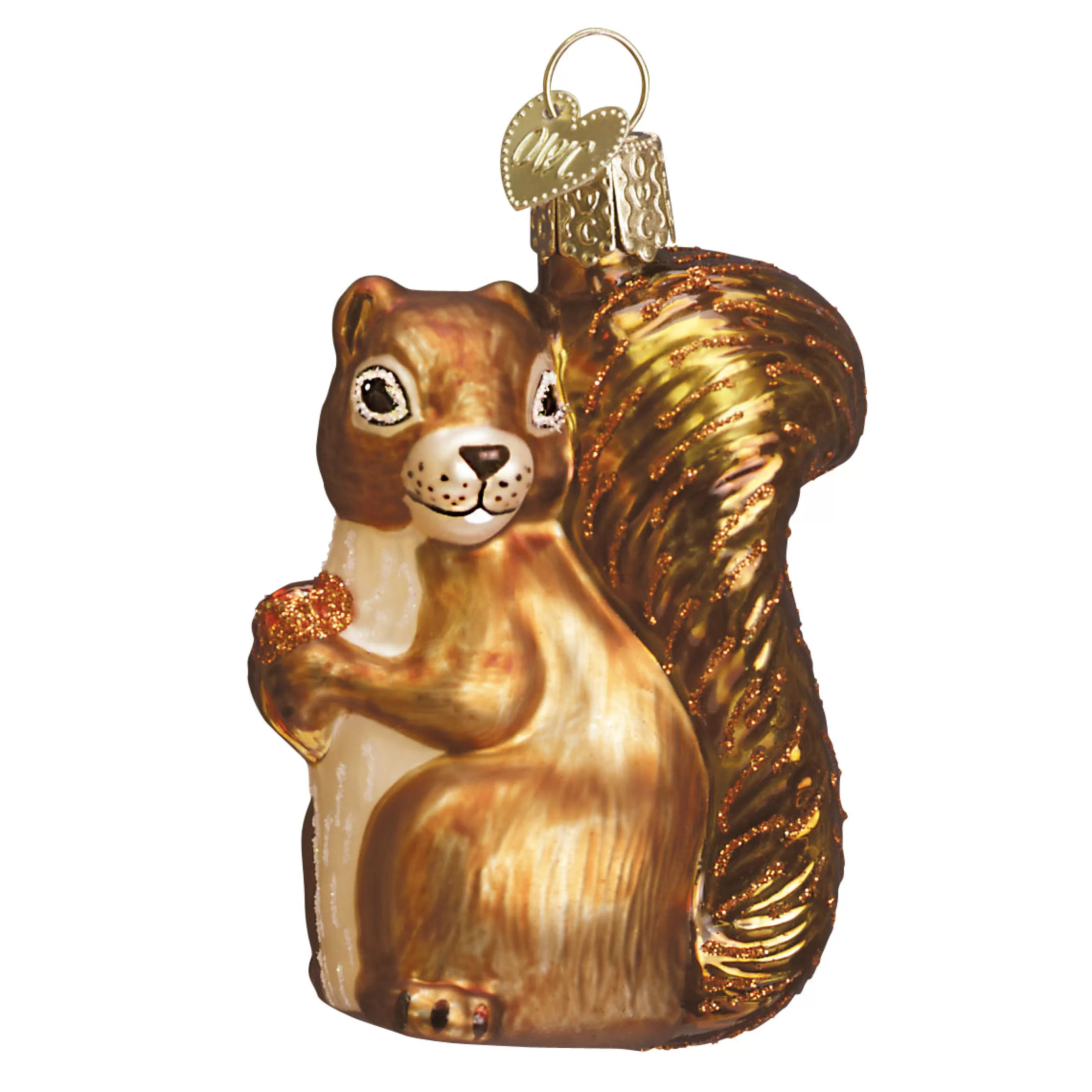 EAST WEST Squirrel Ornament