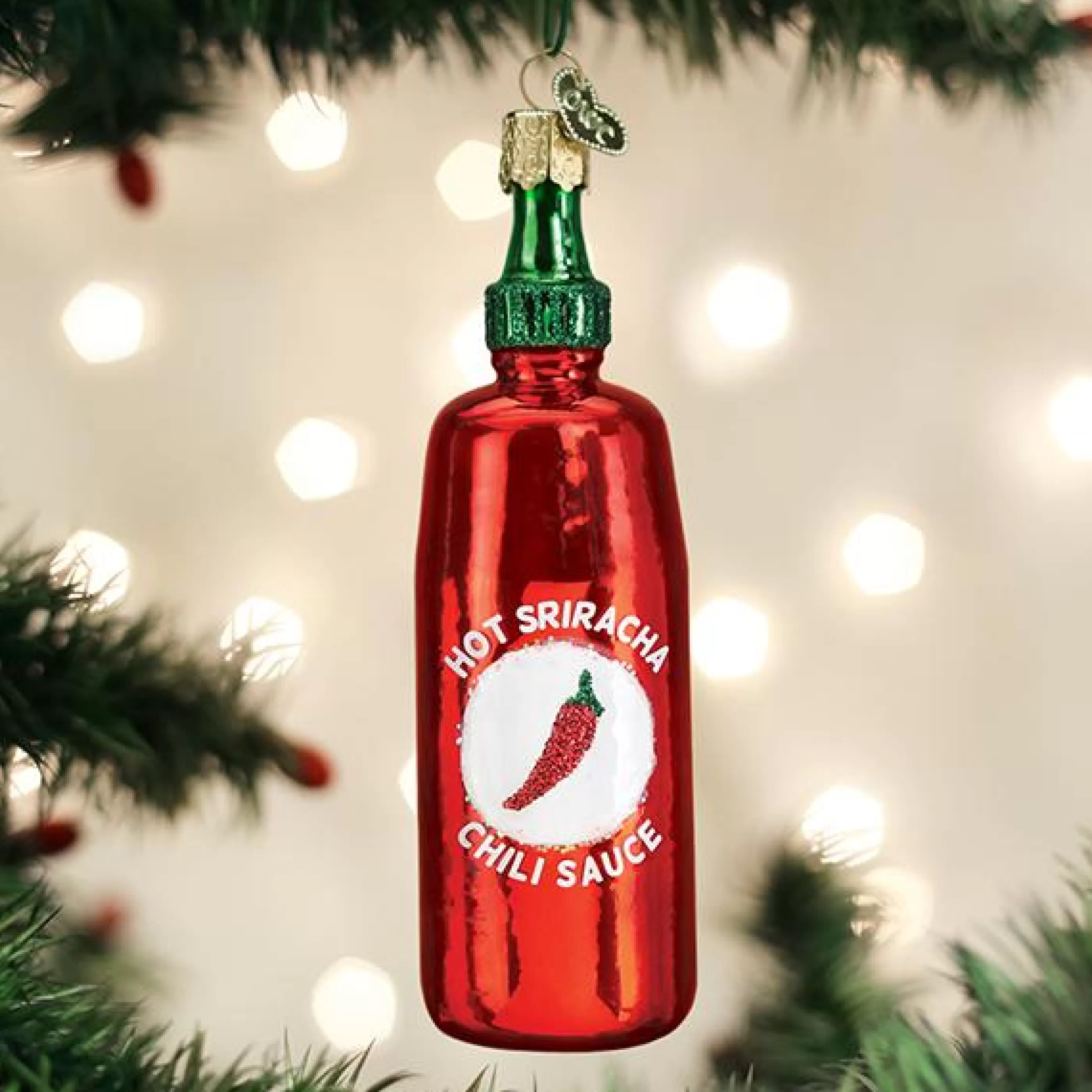 Kasa World Ltd Sriracha Sauce Ornament