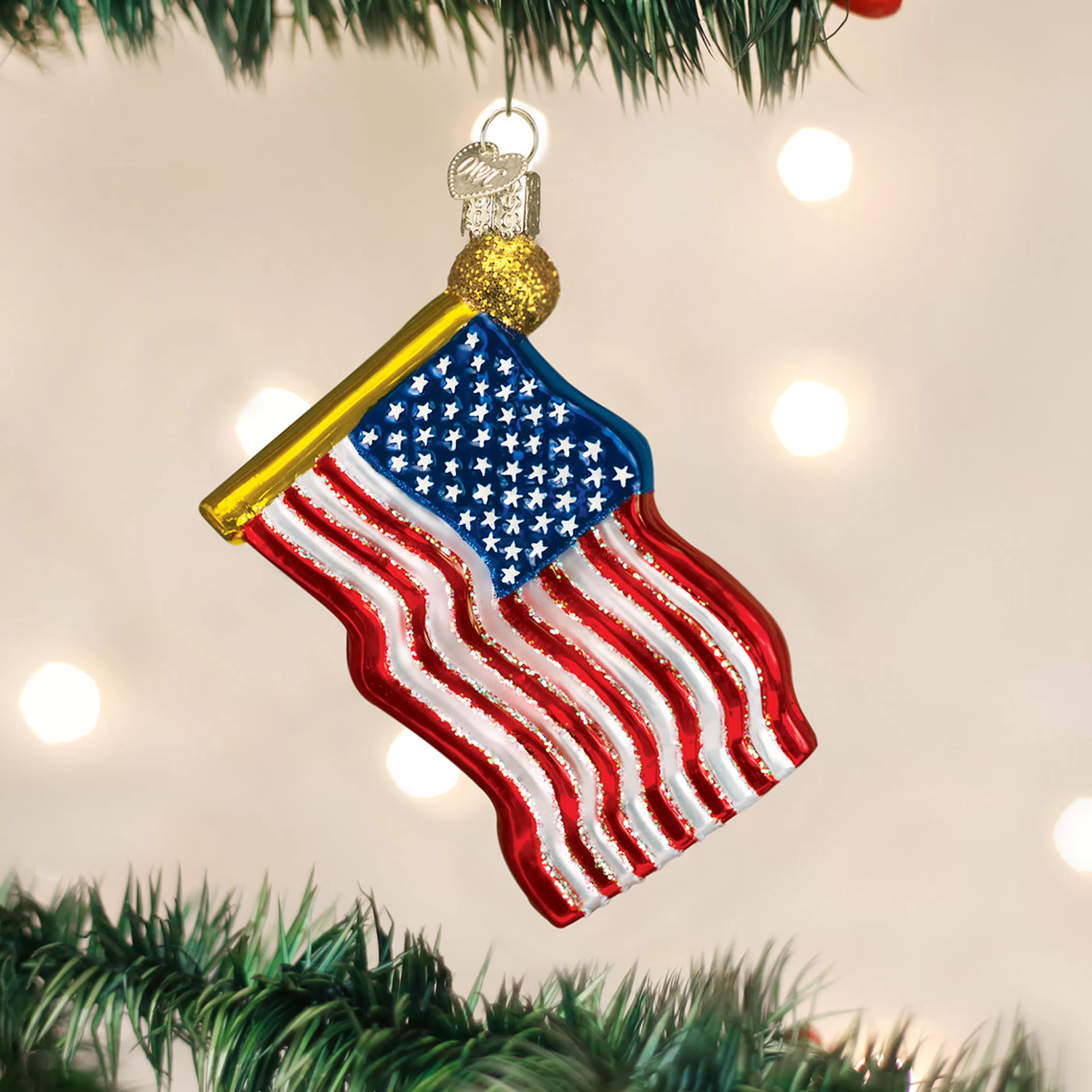 Kasa World Ltd Star-Spangled Banner Ornament