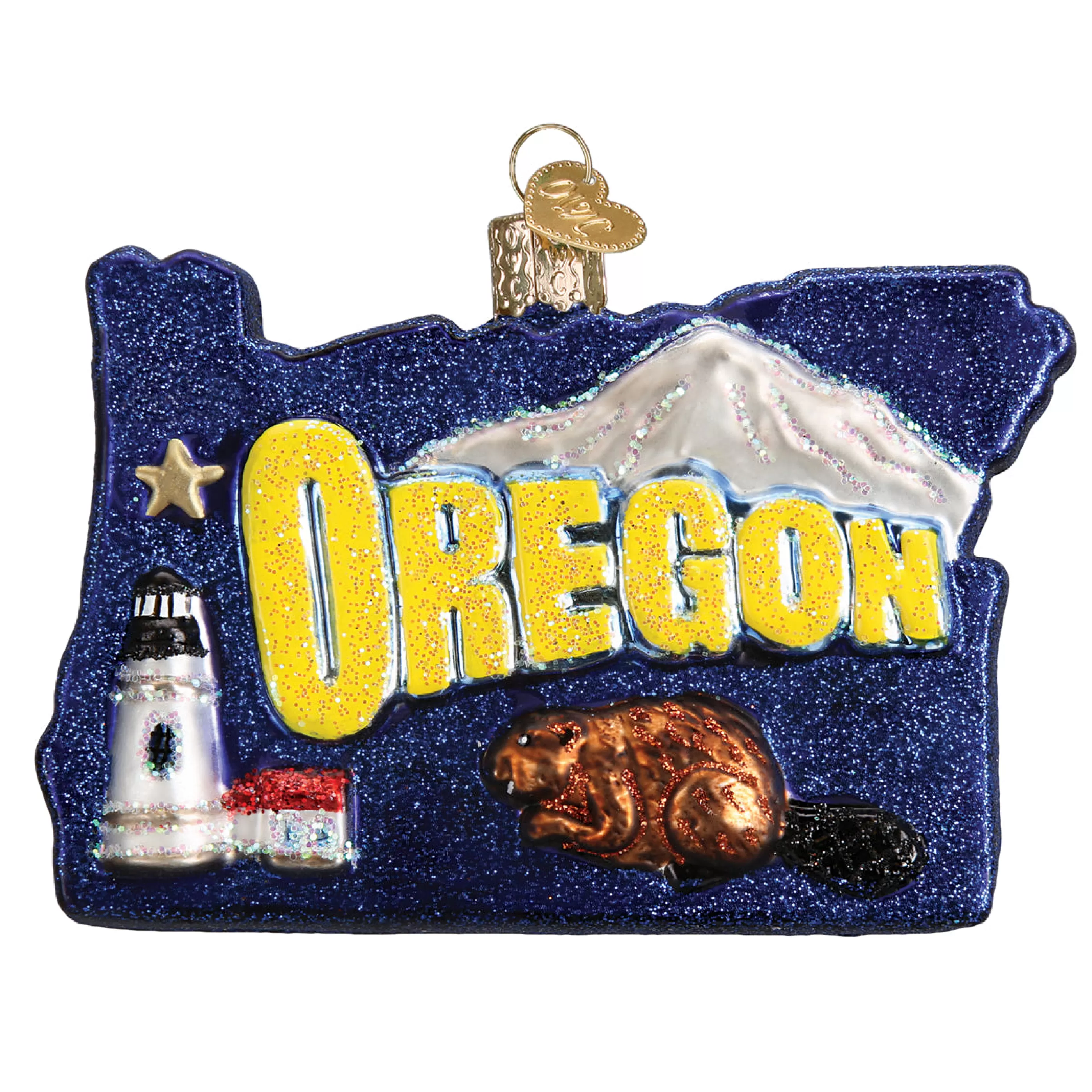 Kasa World Ltd State Of Oregon Ornament