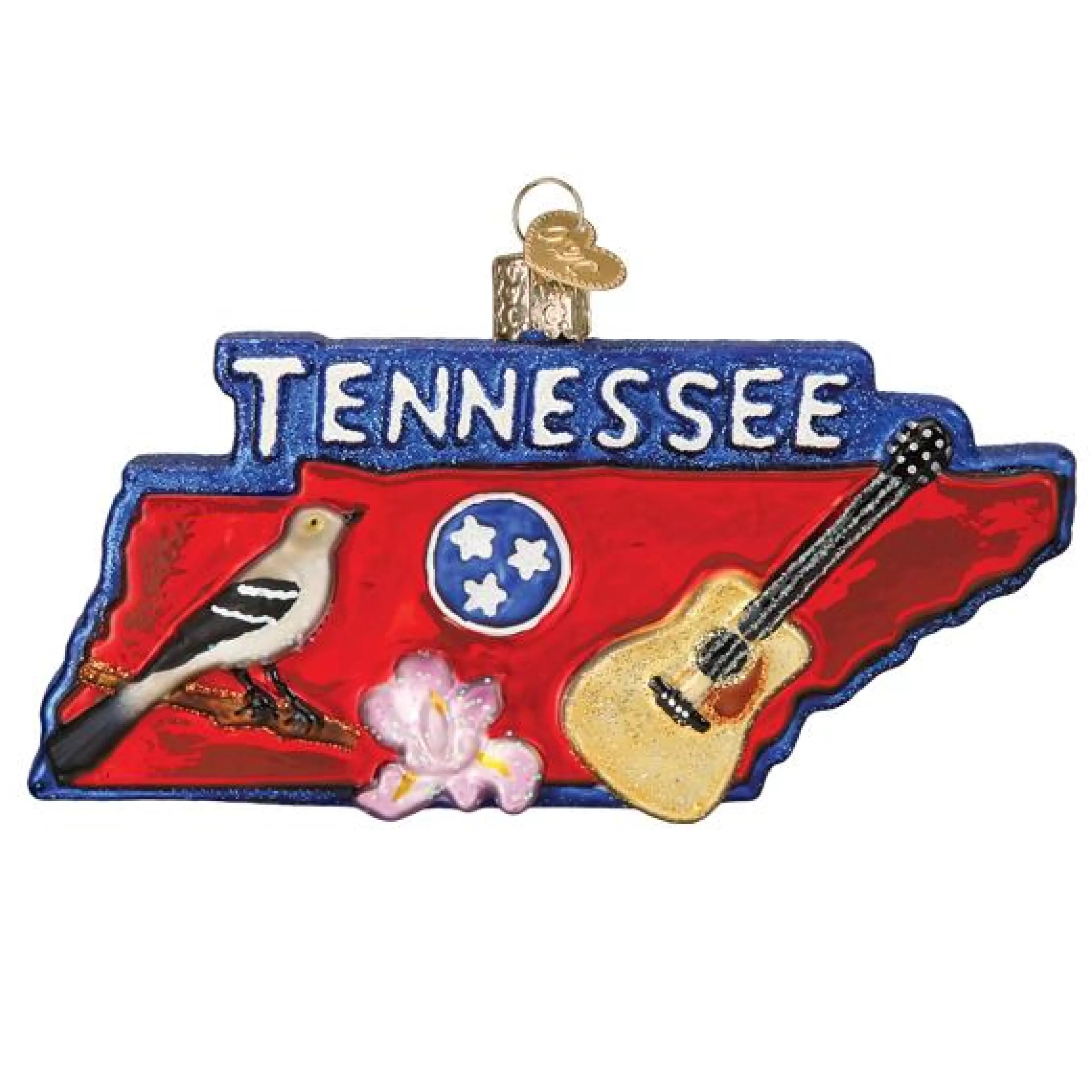 Kasa World Ltd State Of Tennessee Ornament