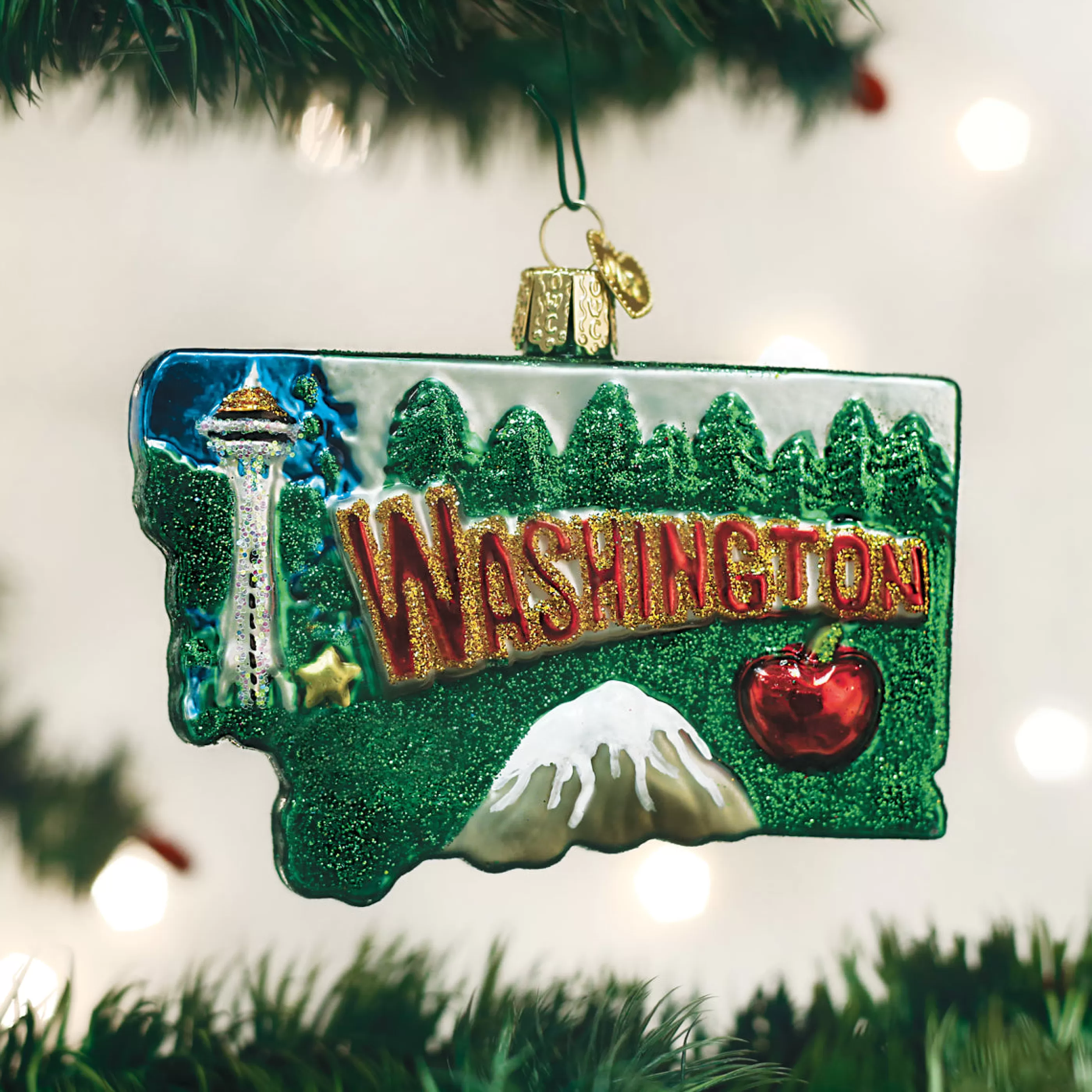 Kasa World Ltd State Of Washington Ornament