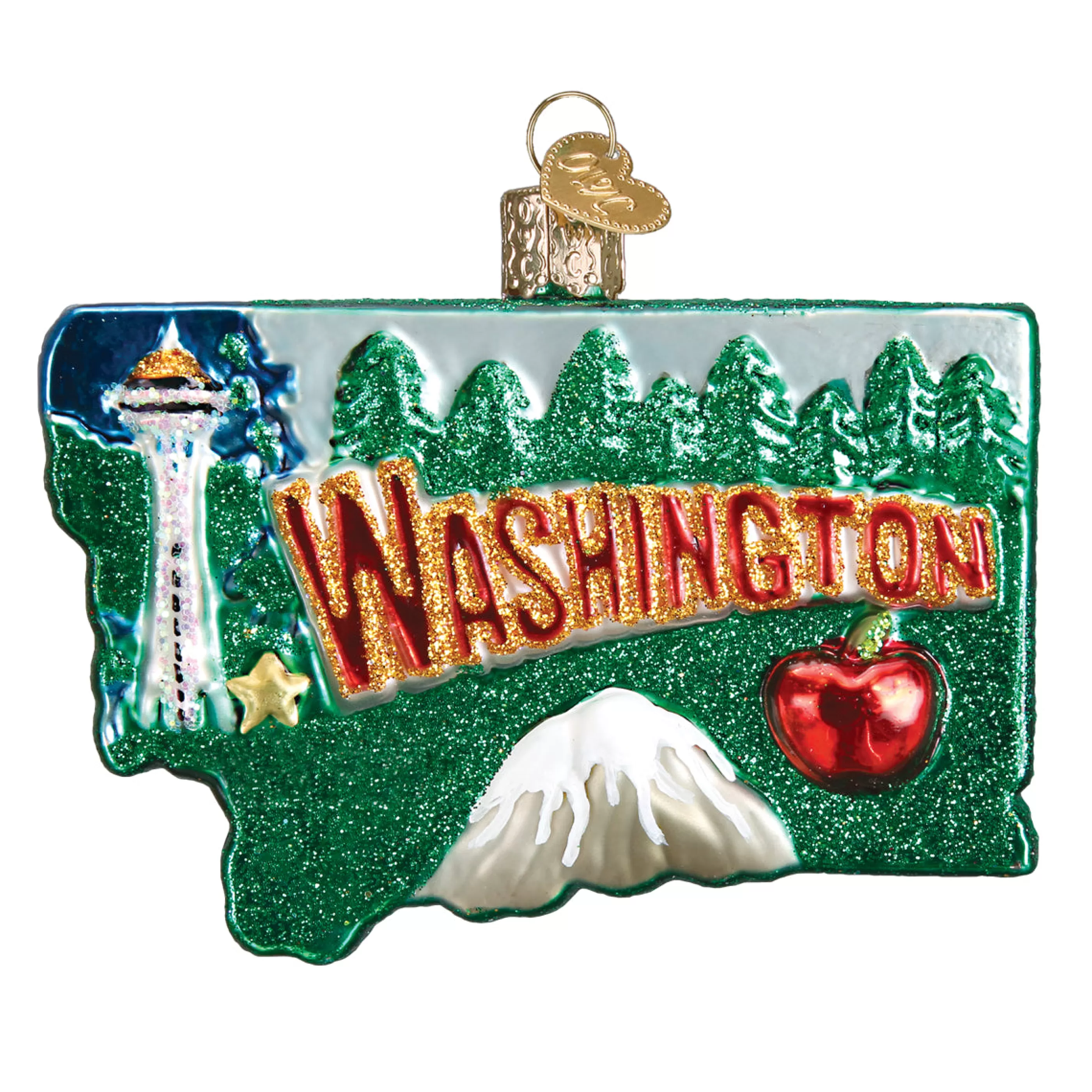 Kasa World Ltd State Of Washington Ornament