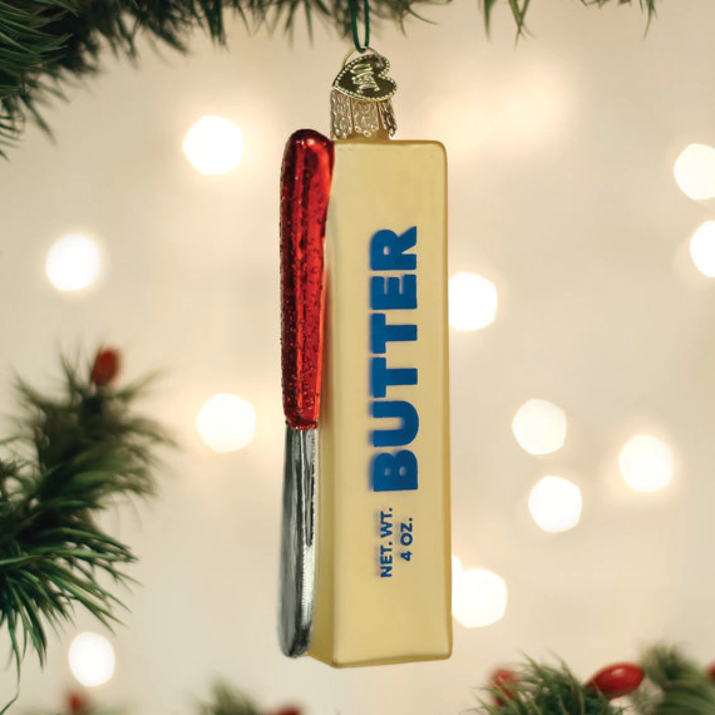 EAST WEST Stick Of Butter Ornament