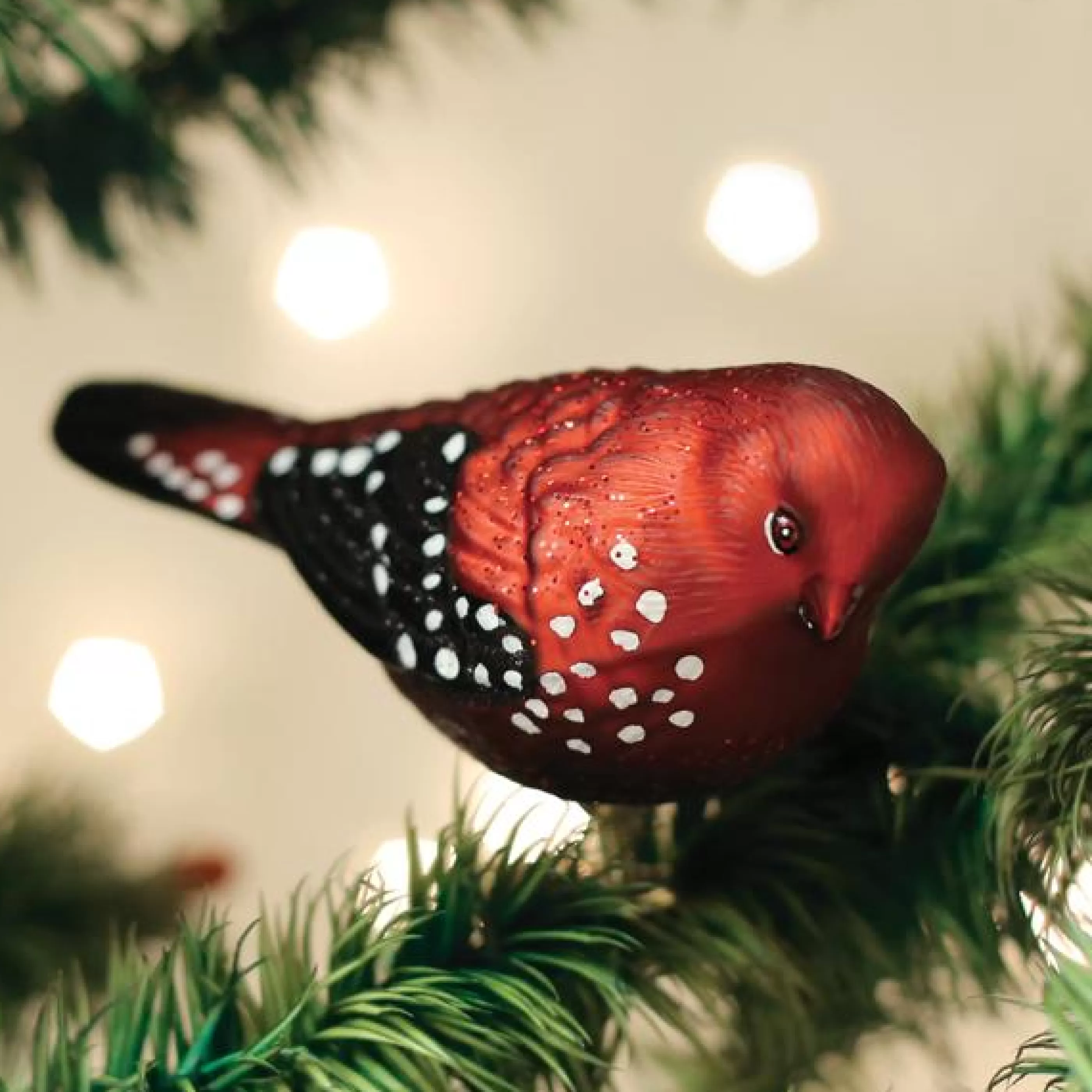 Kasa World Ltd Strawberry Finch Ornament