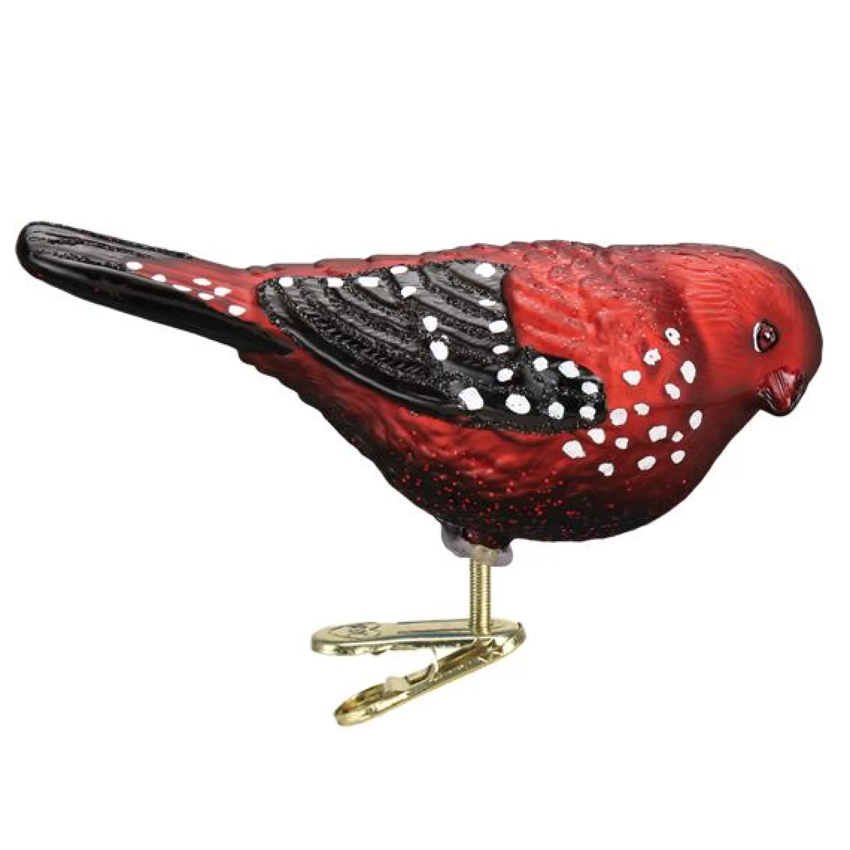 Kasa World Ltd Strawberry Finch Ornament