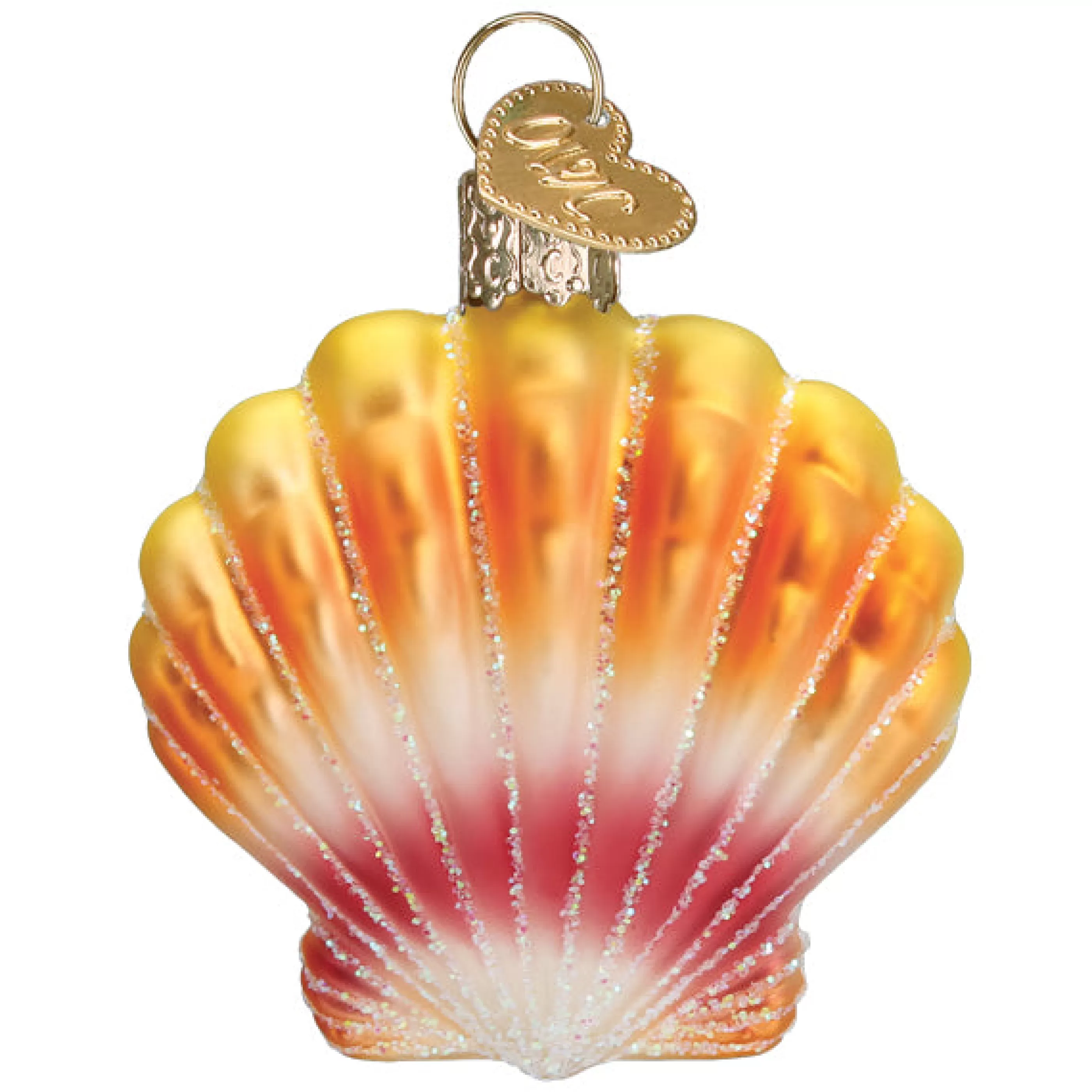 EAST WEST Sunrise Shell Ornament