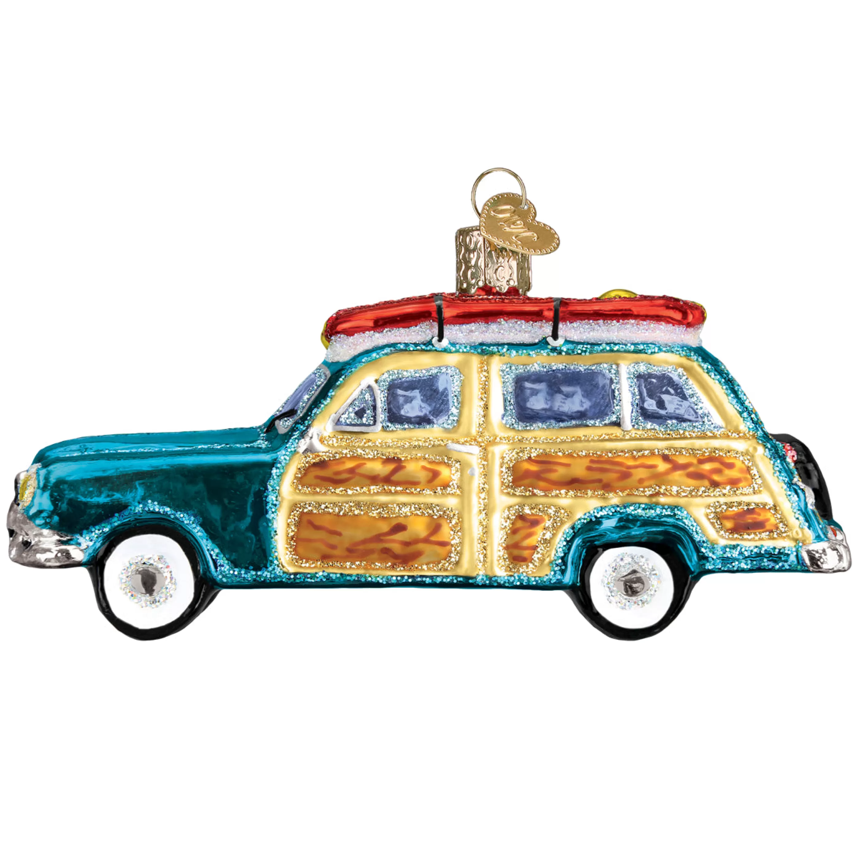 Kasa World Ltd Surf's Up Wagon Ornament