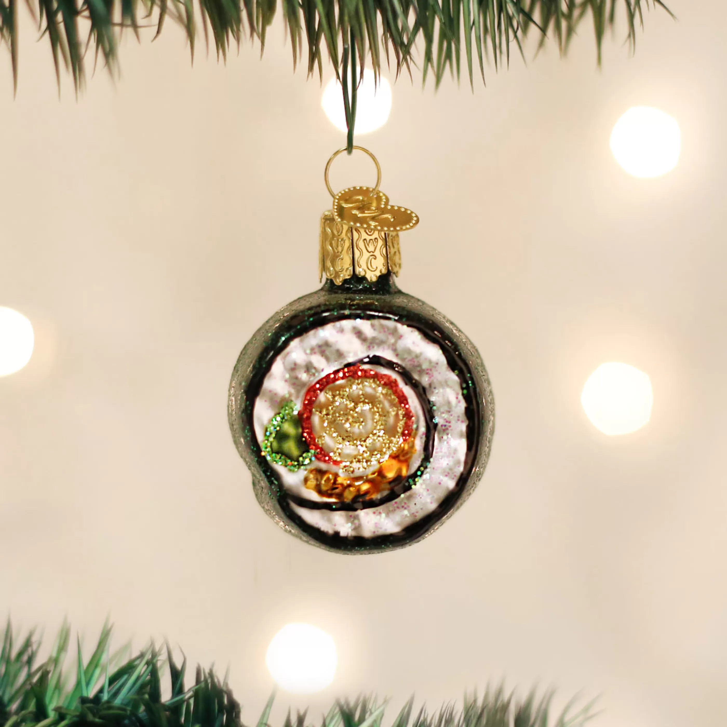 Kasa World Ltd Sushi Roll Ornament