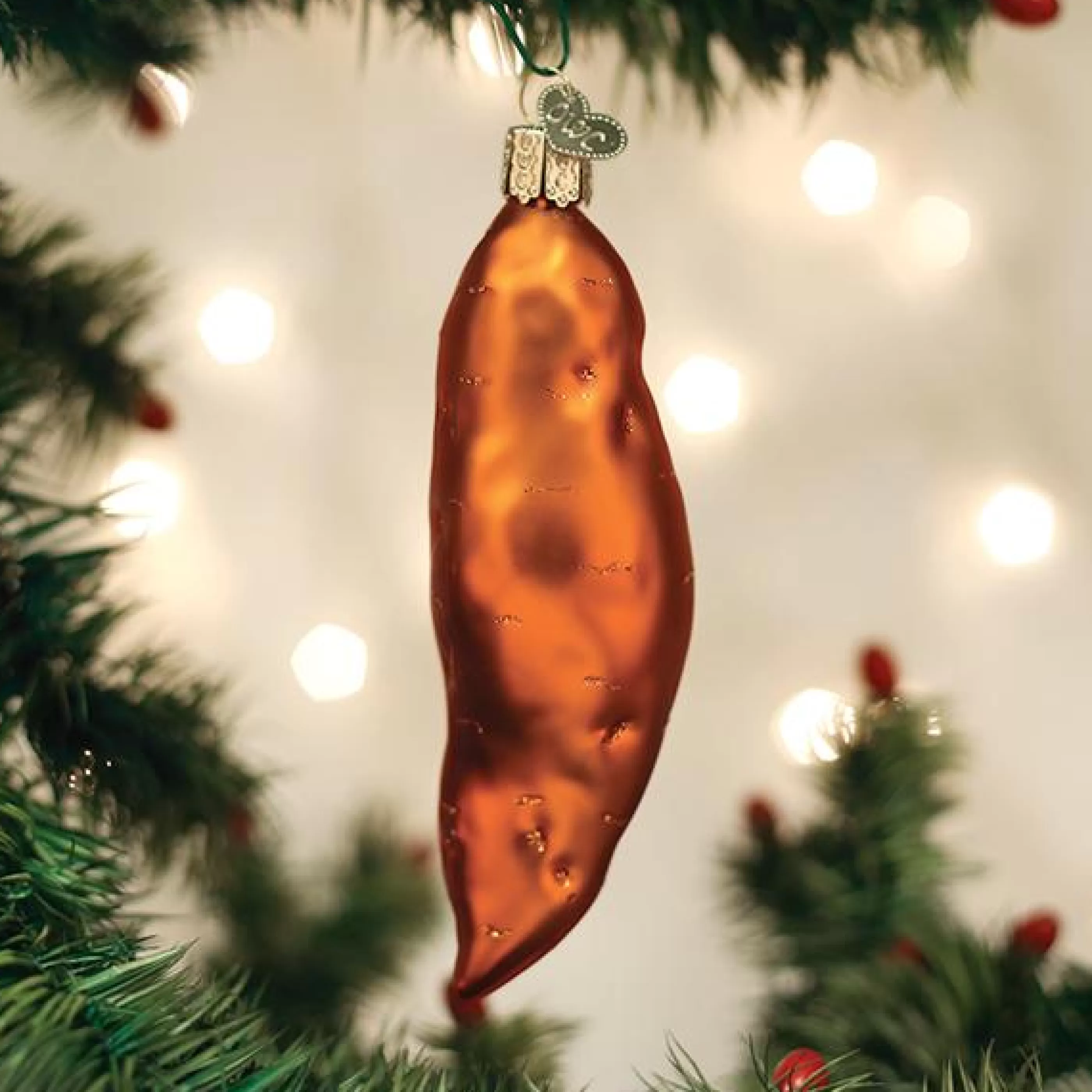 EAST WEST Sweet Potato Ornament