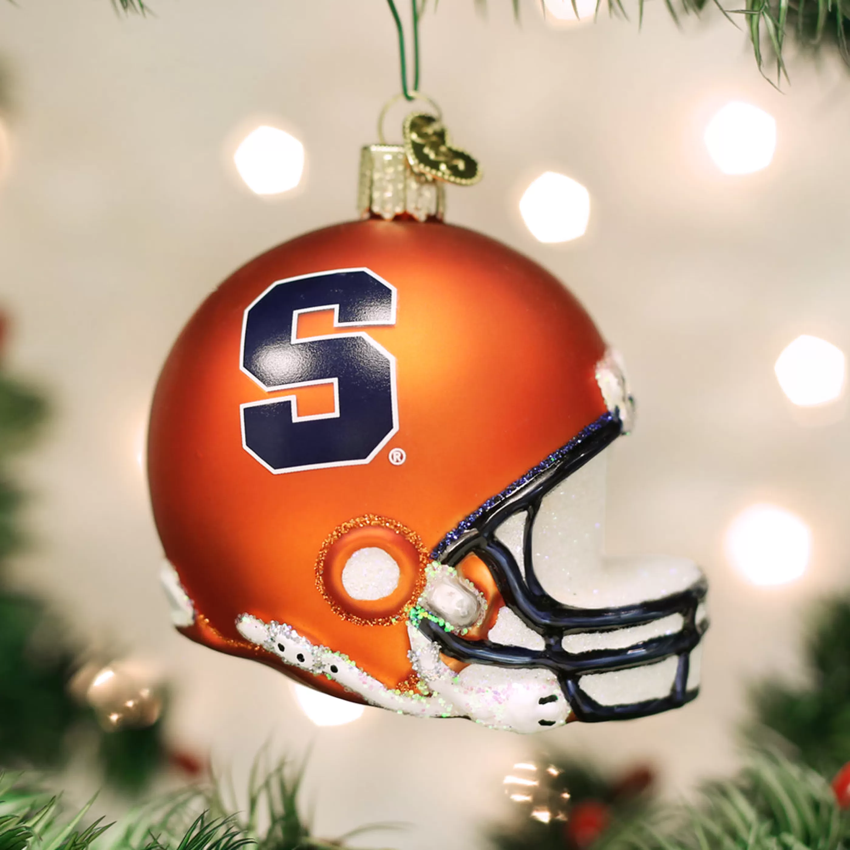 EAST WEST Syracuse Helmet Ornament