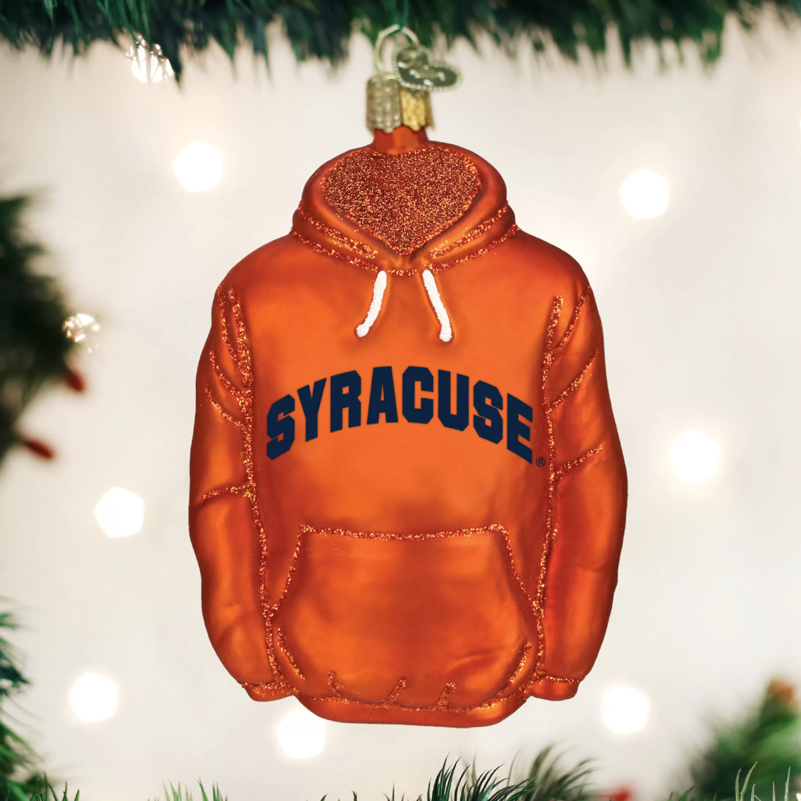 EAST WEST Syracuse Hoodie Ornament