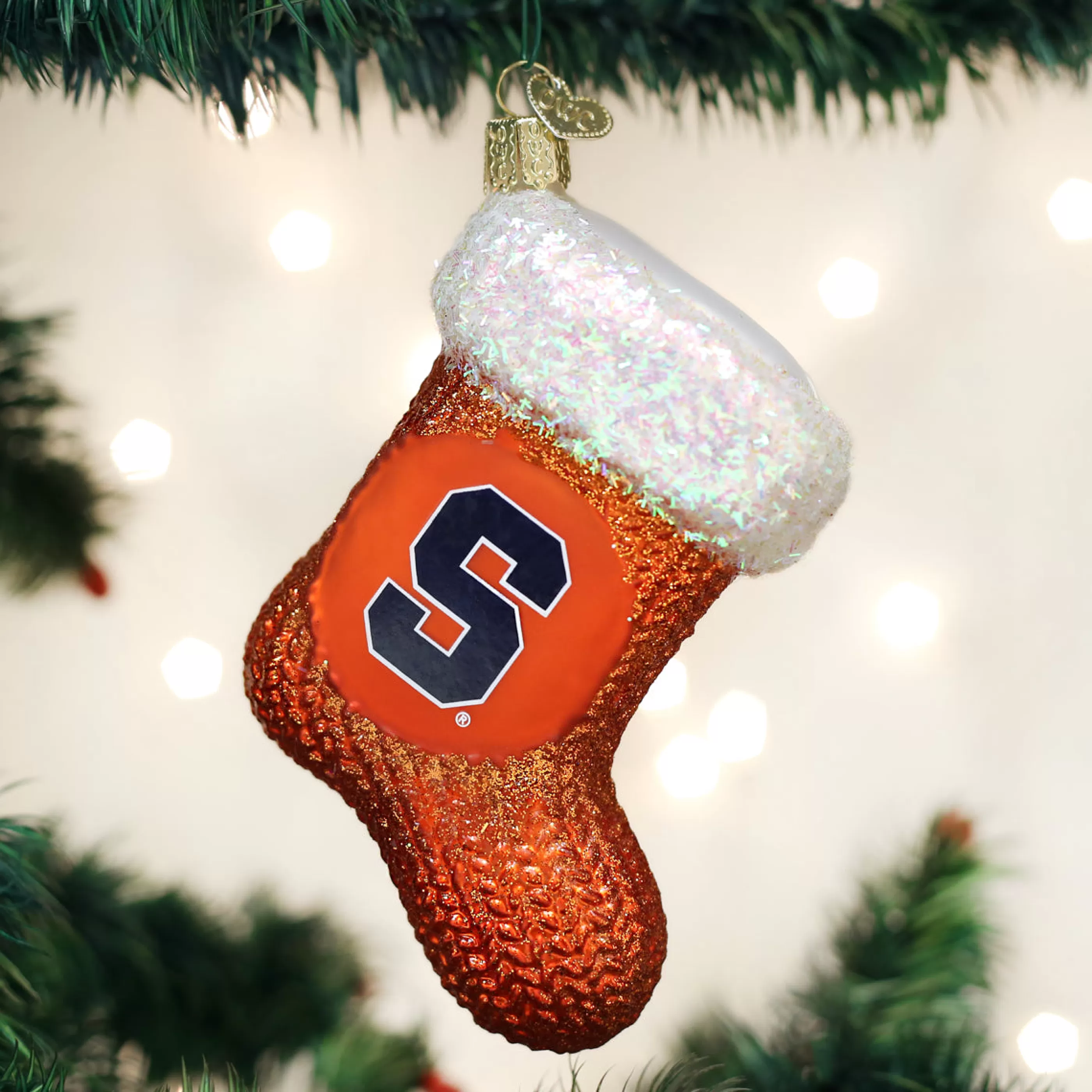 EAST WEST Syracuse Stocking Ornament