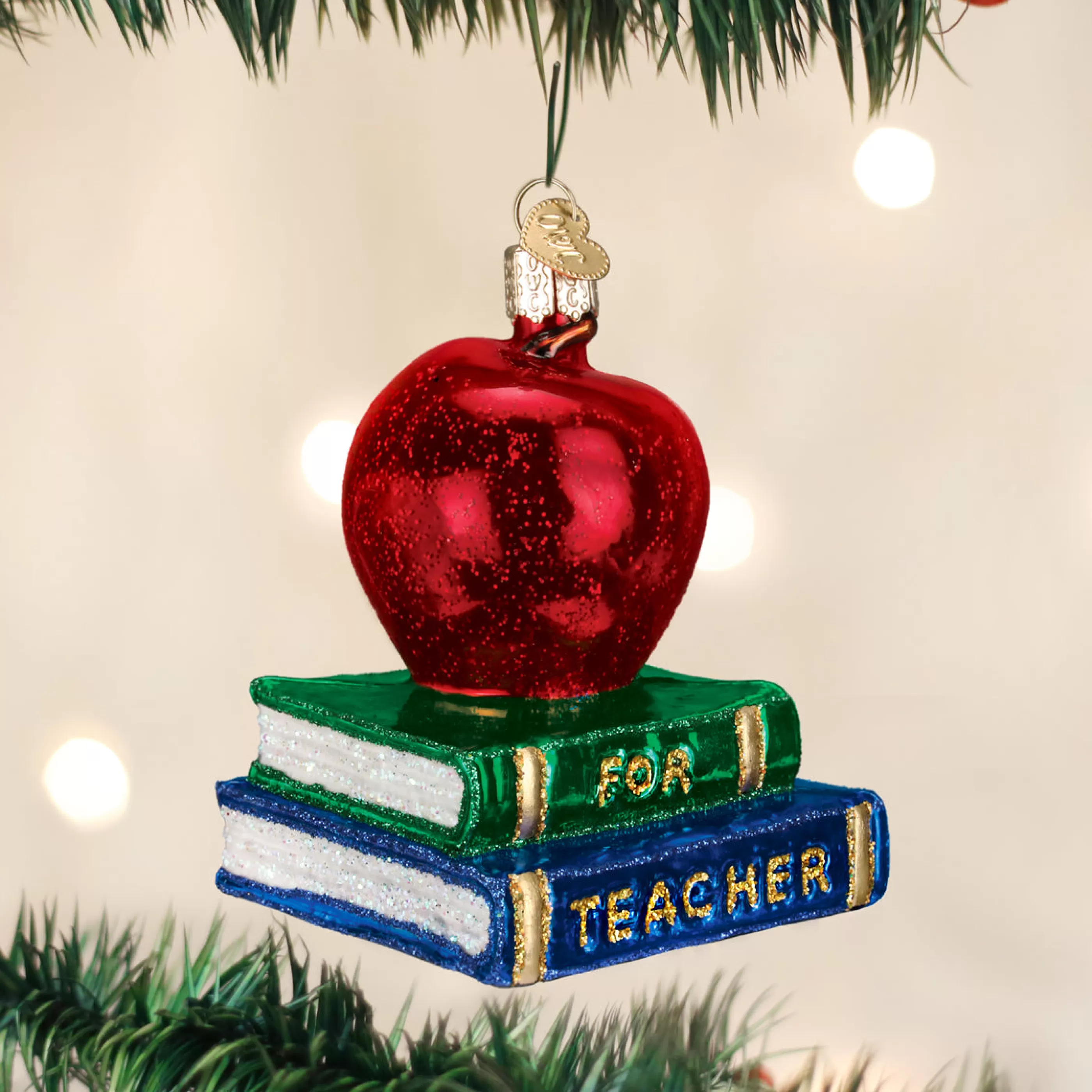 Kasa World Ltd Teacher's Apple Ornament