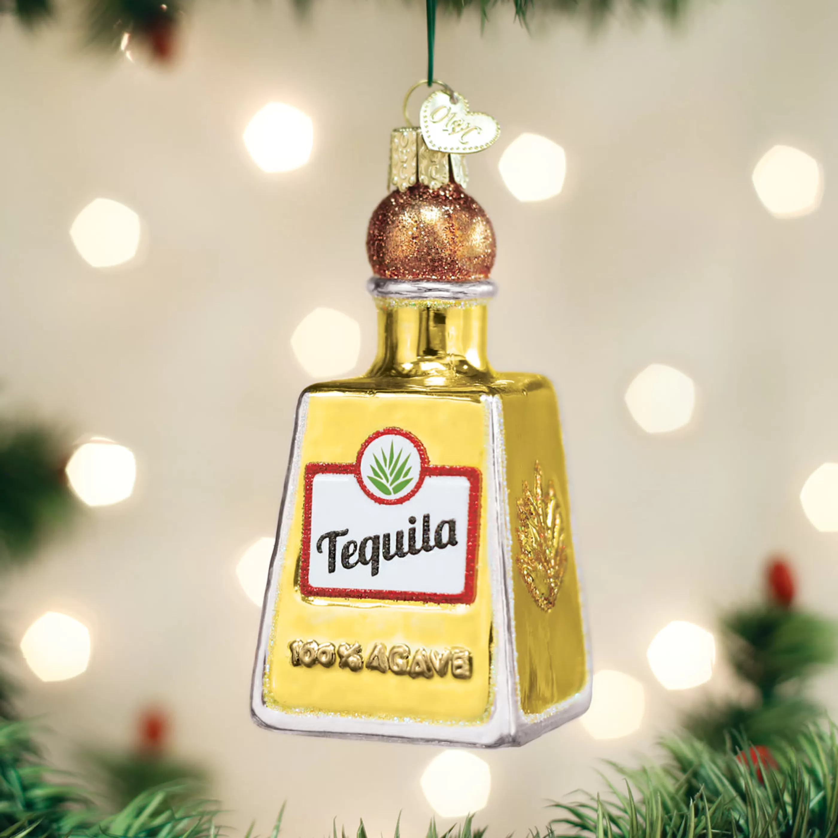 EAST WEST Tequila Bottle Ornament