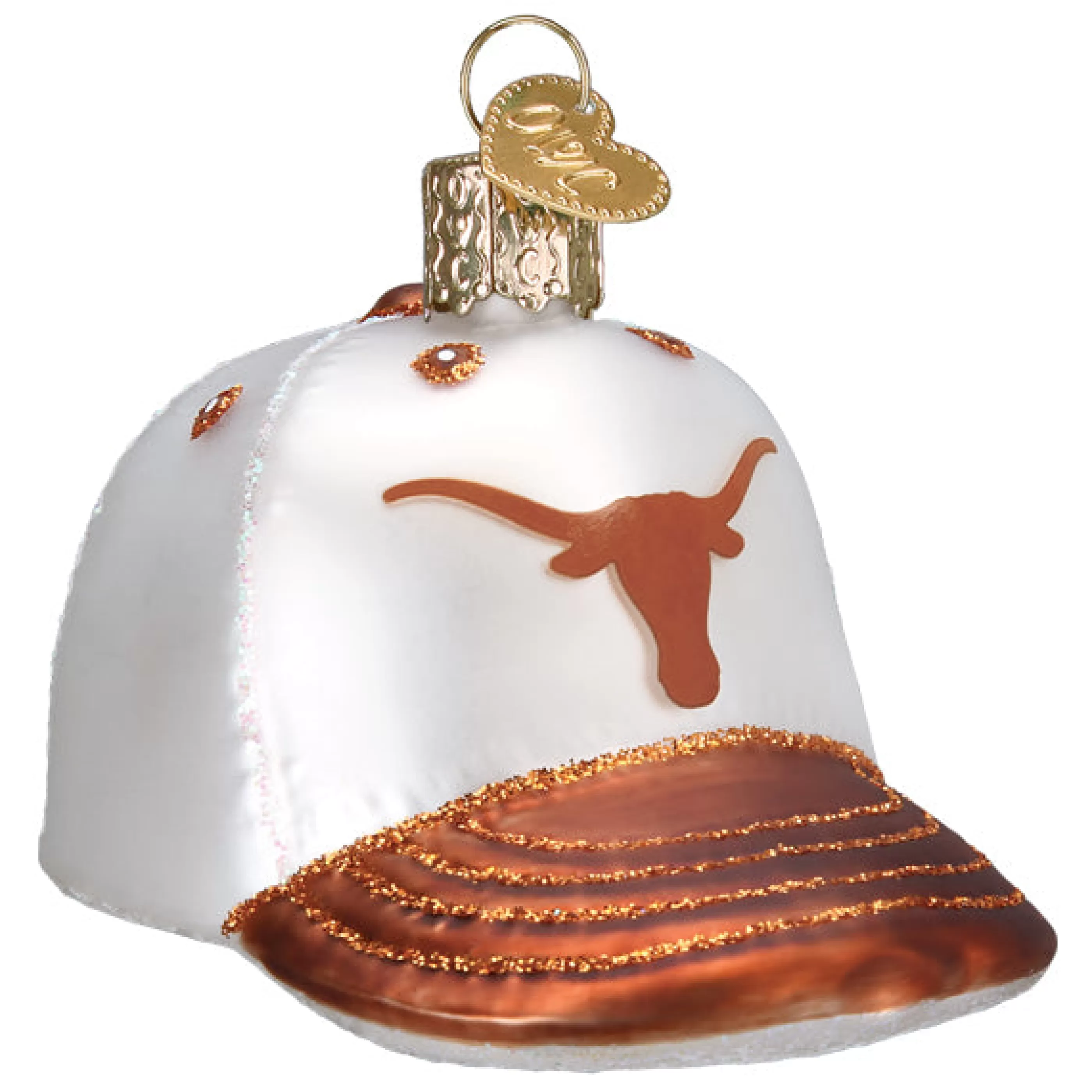 EAST WEST Texas Baseball Cap Ornament