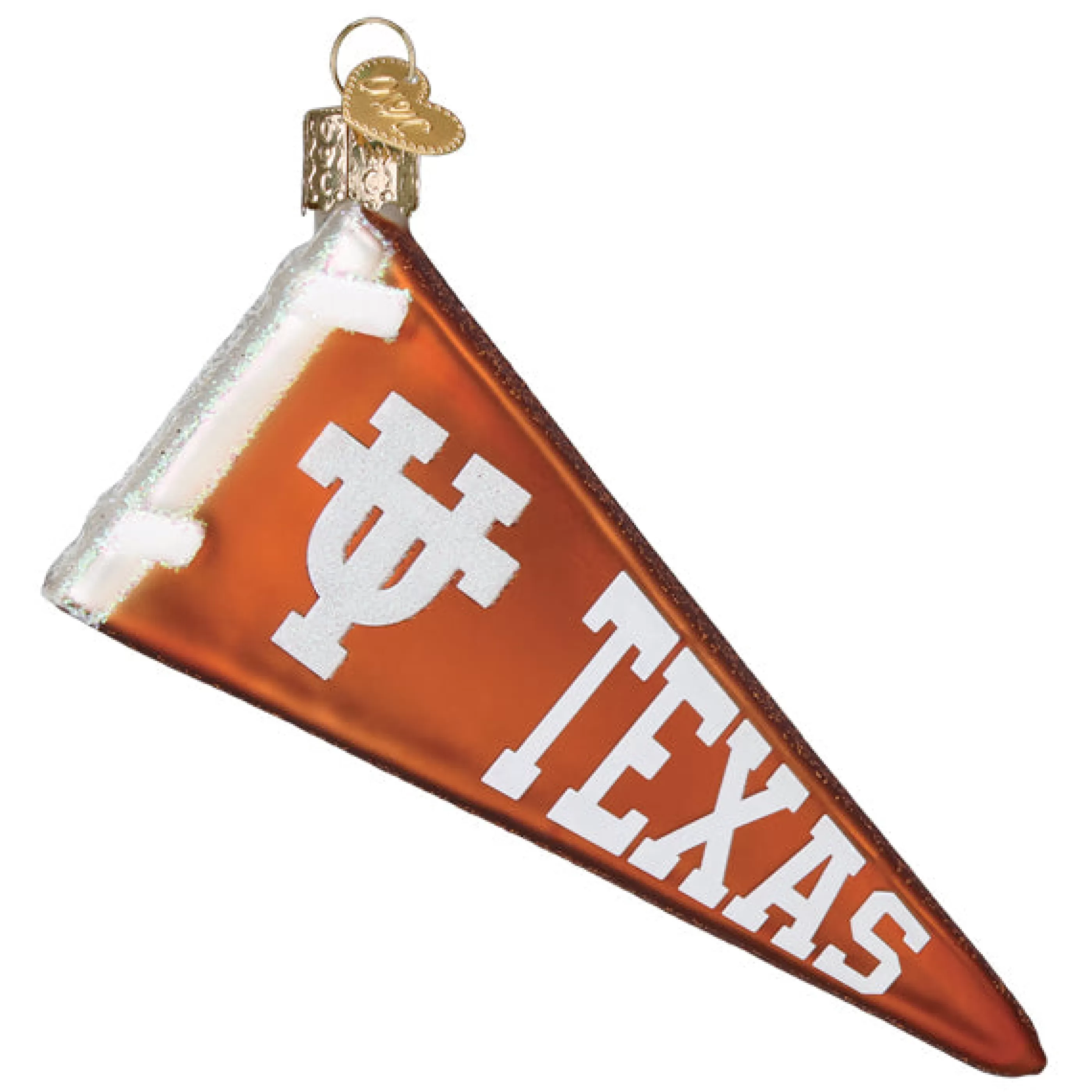 EAST WEST Texas Pennant Ornament