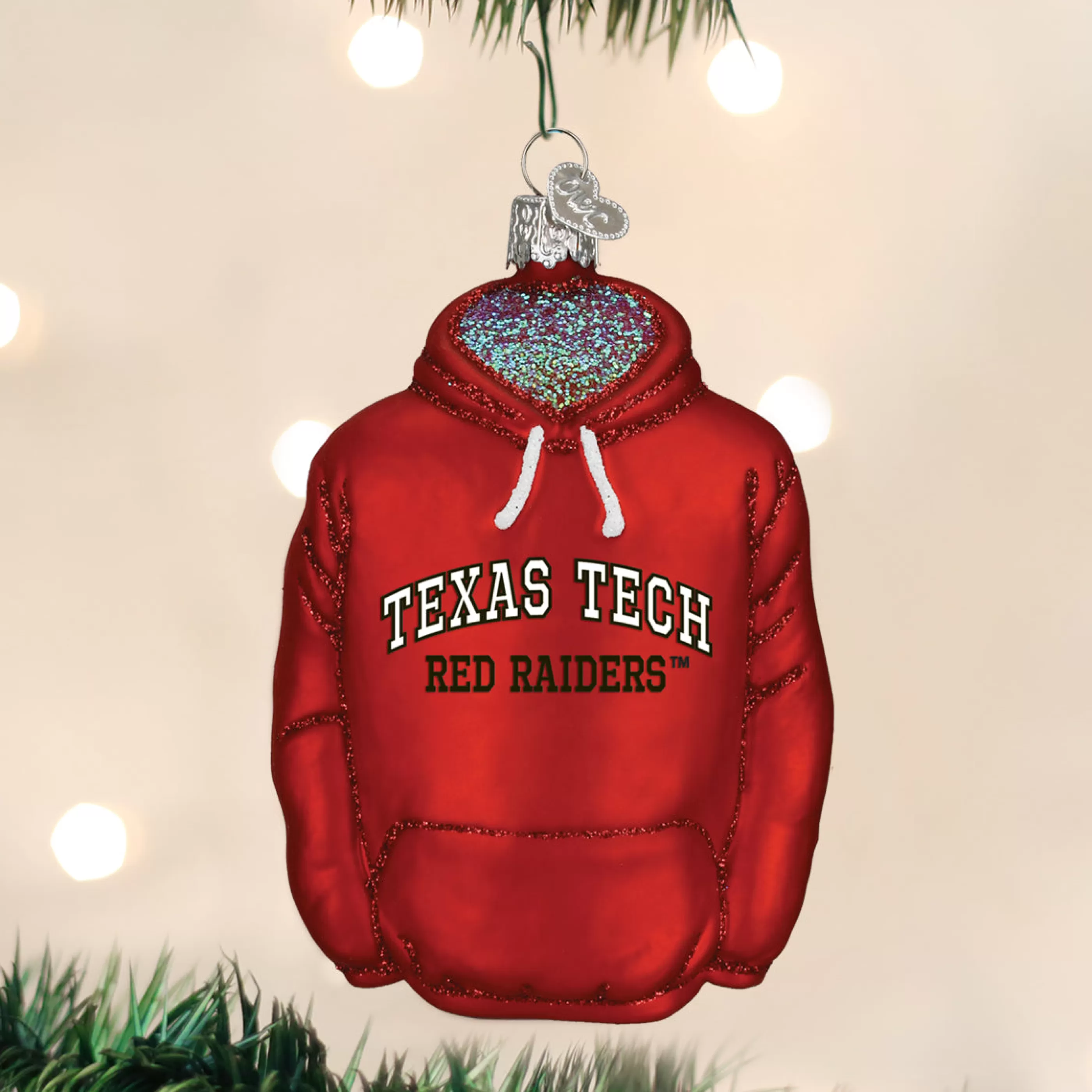 EAST WEST Texas Tech Hoodie Ornament