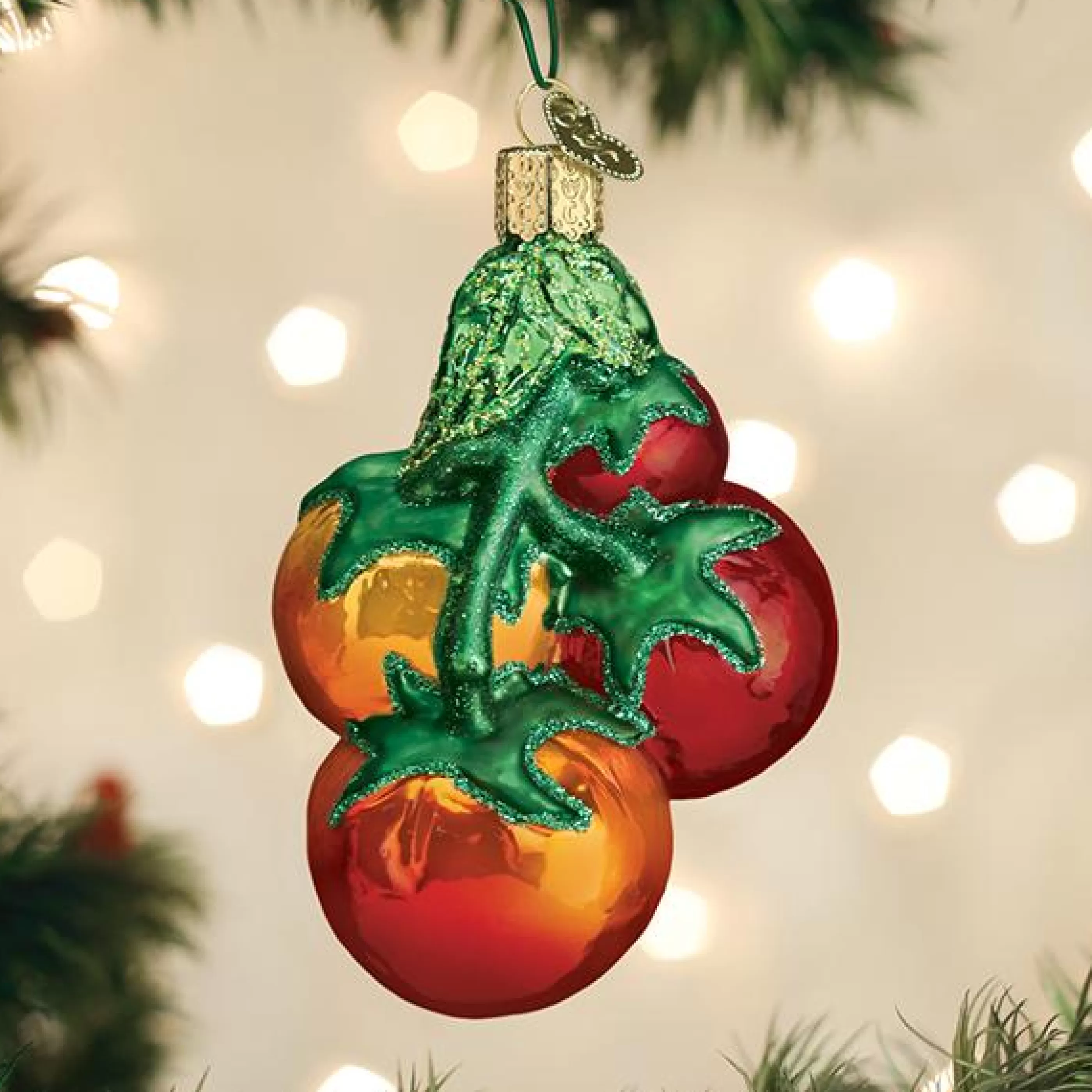 Kasa World Ltd Tomatoes On Vine Ornament