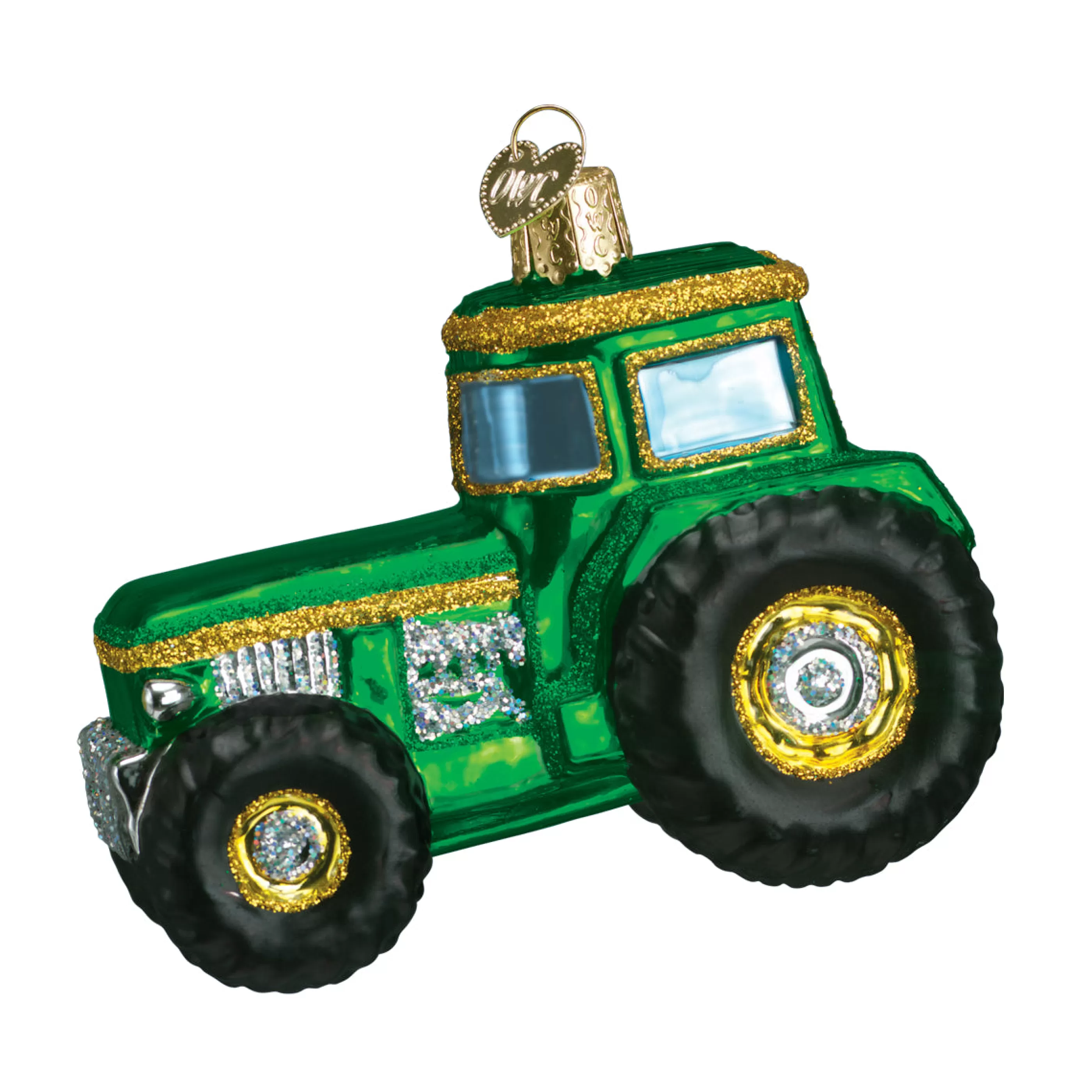 EAST WEST Tractor Ornament