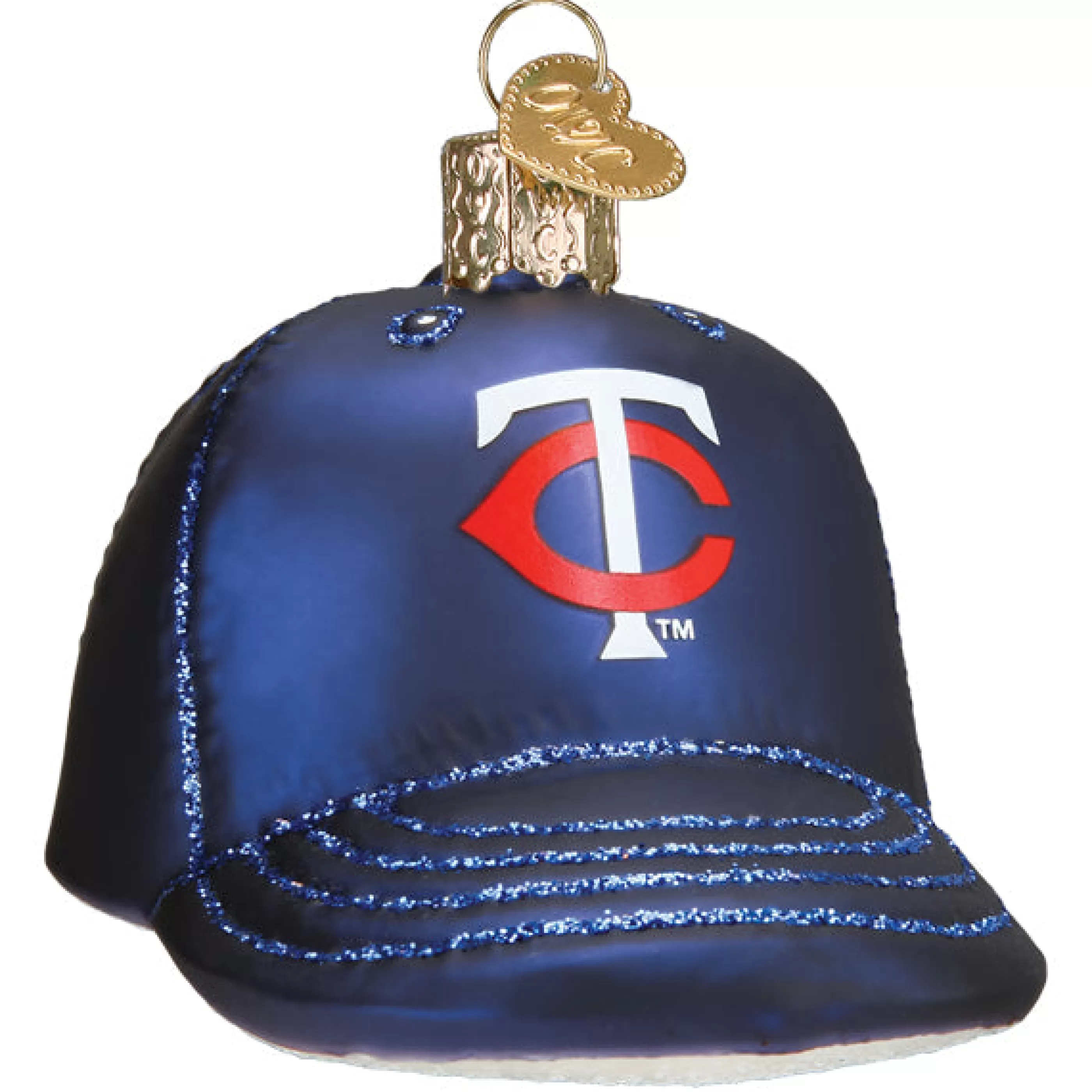 EAST WEST Twins Baseball Cap Ornament