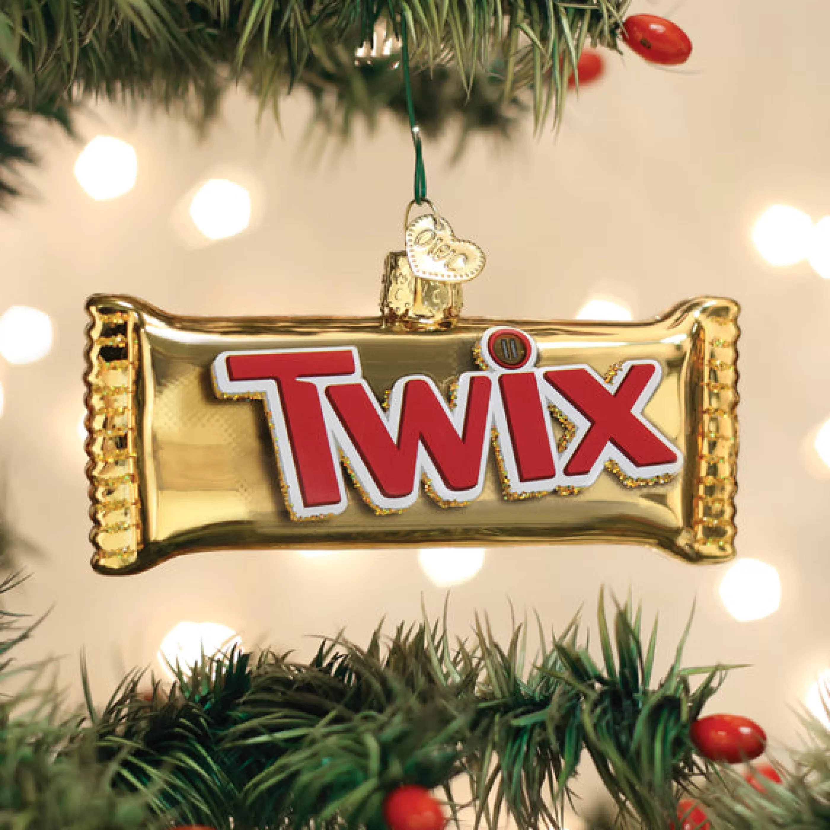 EAST WEST Twix Ornament