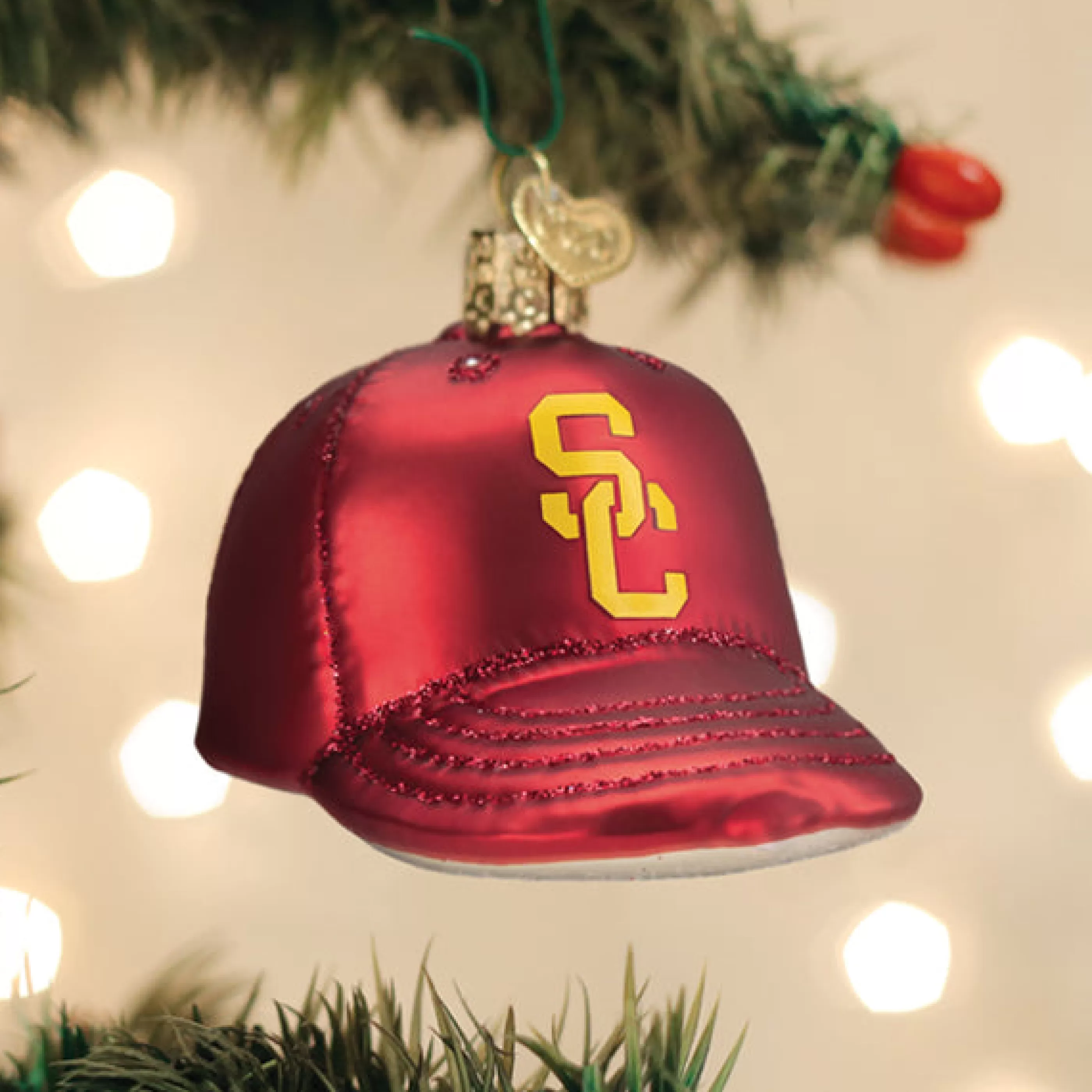 EAST WEST Usc Baseball Cap Ornament