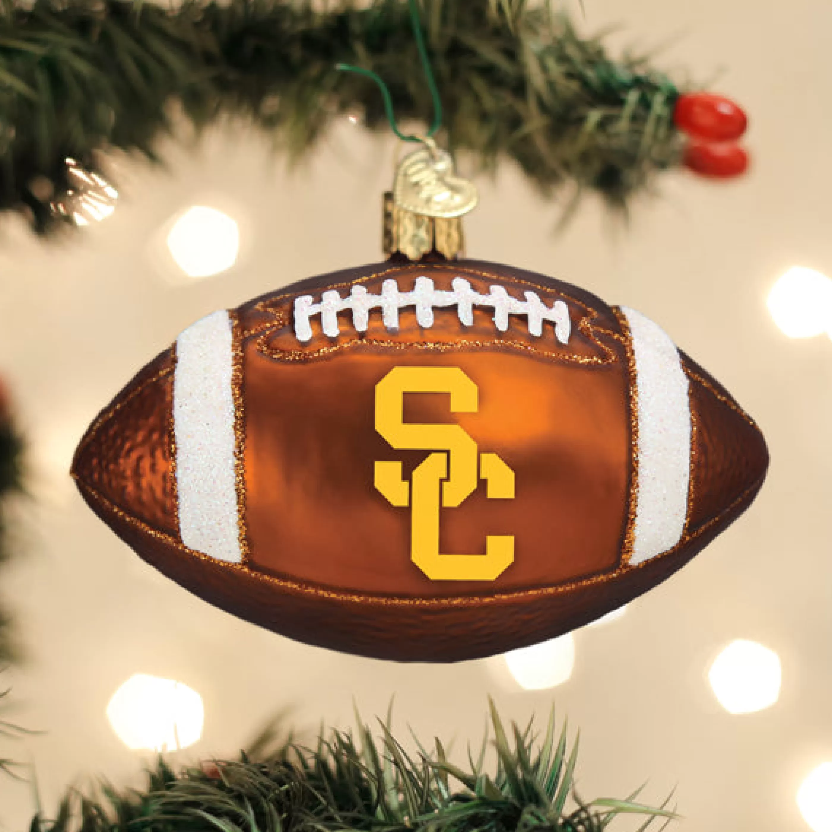 EAST WEST Usc Football Ornament