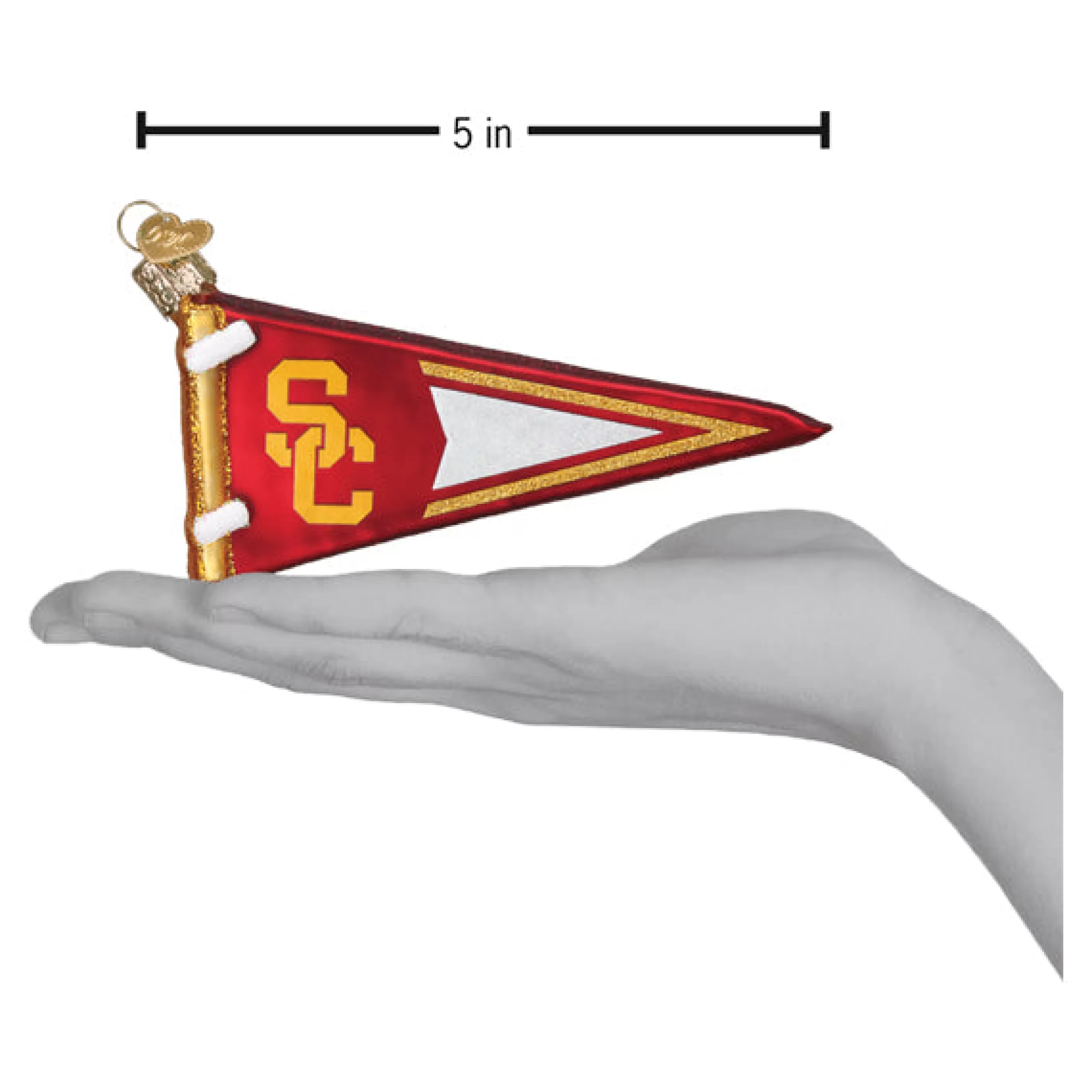 EAST WEST Usc Pennant Ornament