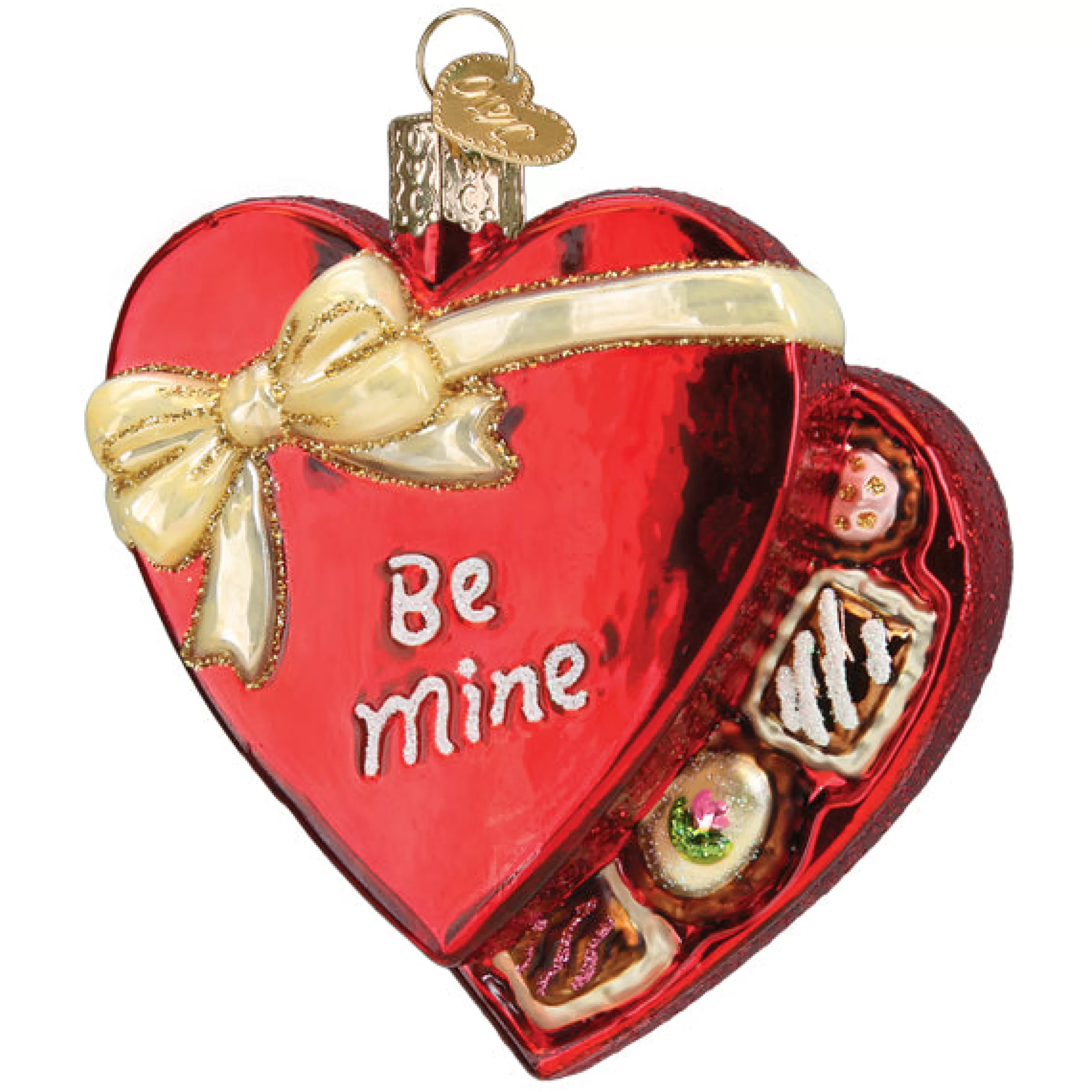 EAST WEST Valentine Chocolates Ornament