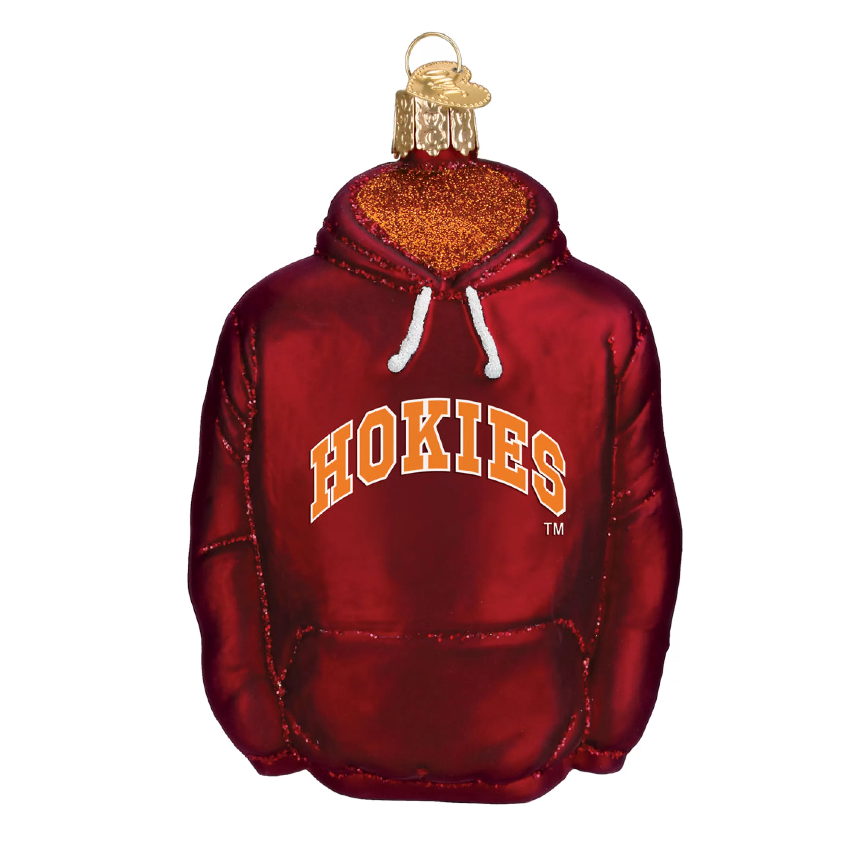 EAST WEST Virginia Tech Hoodie Ornament