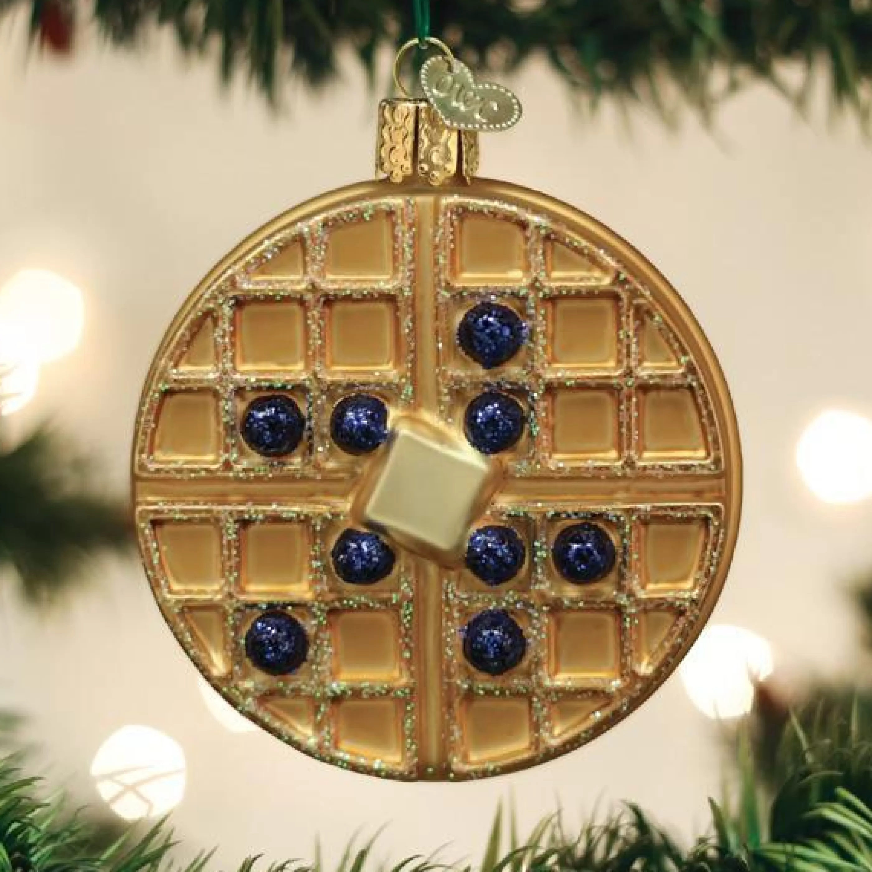 EAST WEST Waffle Ornament