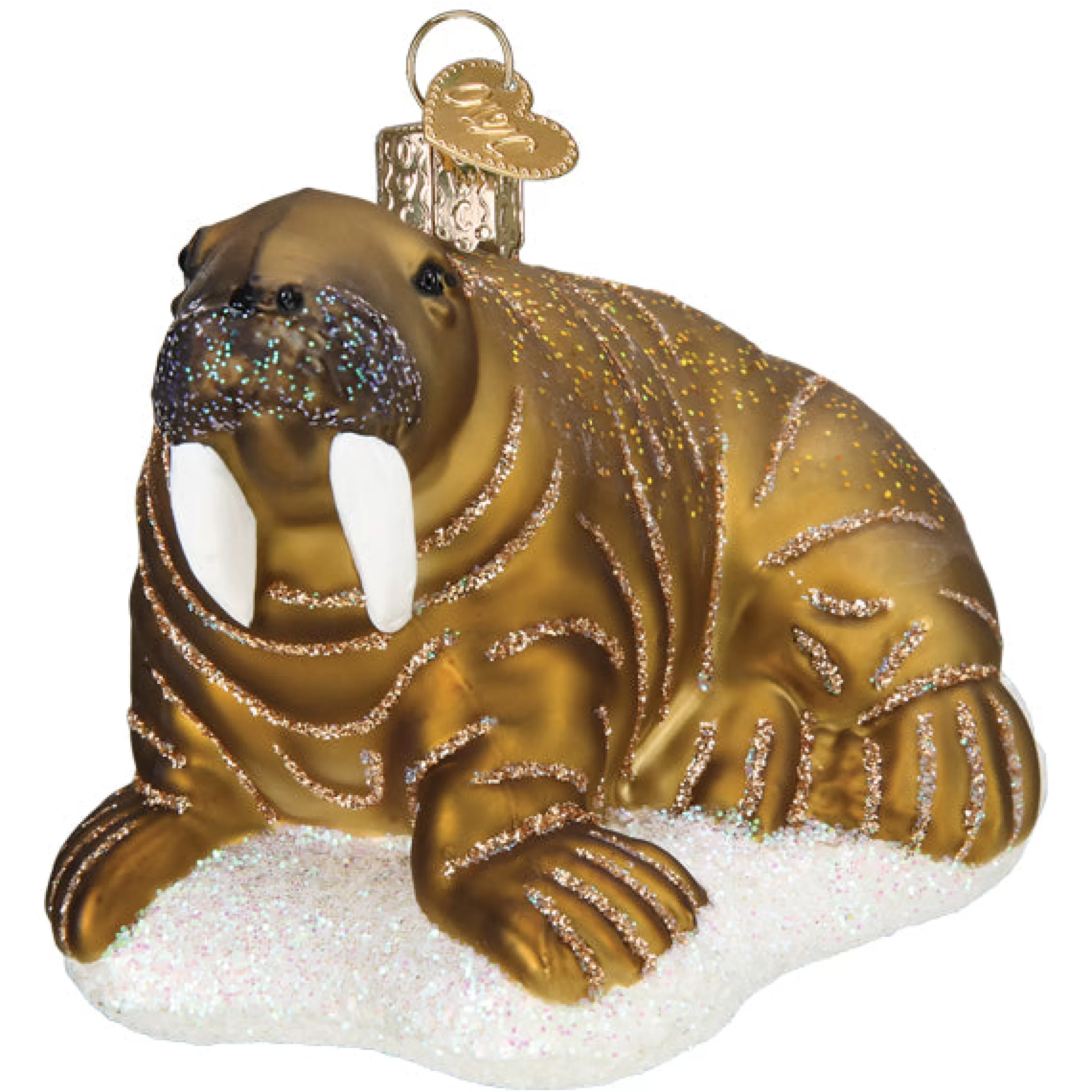 EAST WEST Walrus Ornament