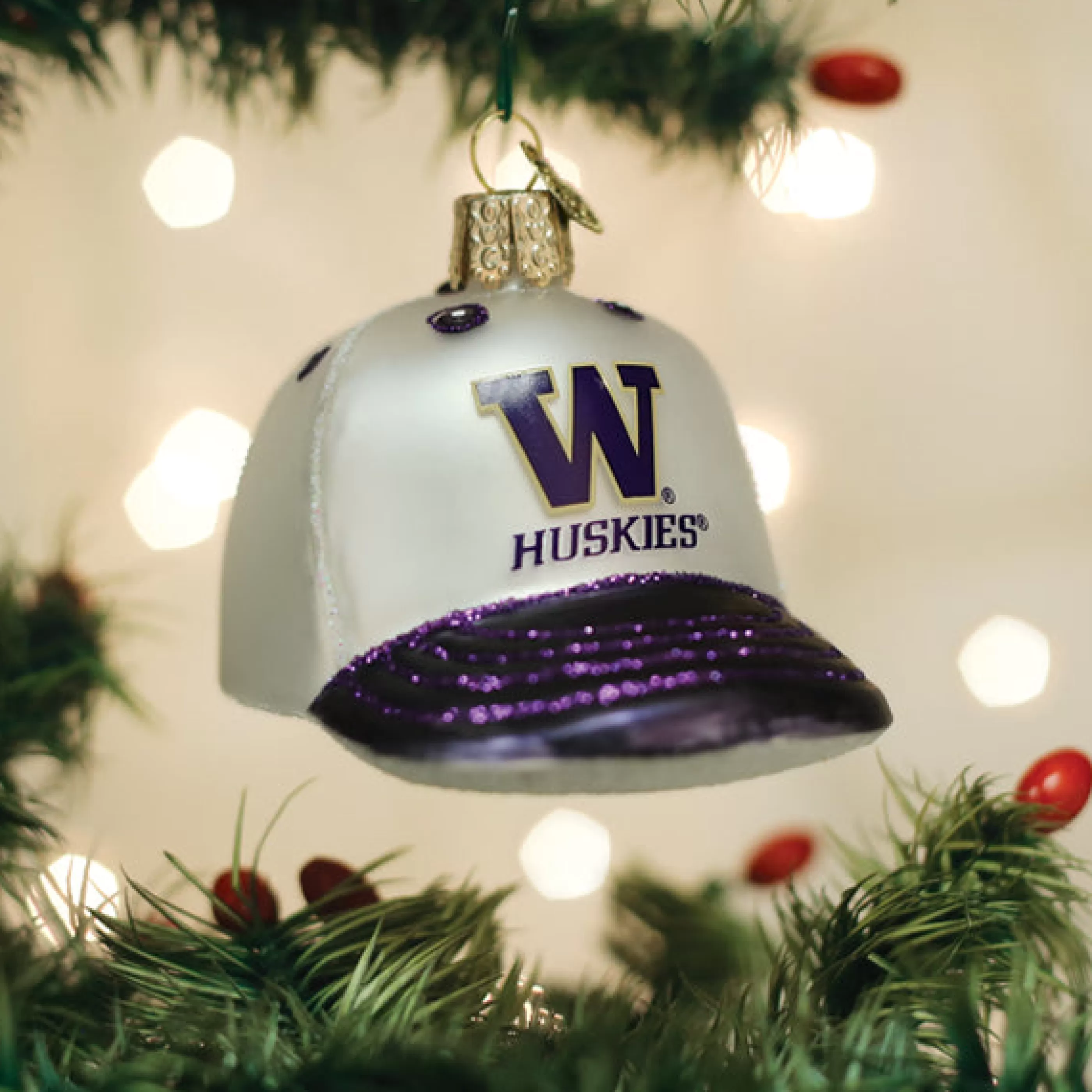 EAST WEST Washington Baseball Cap Ornament