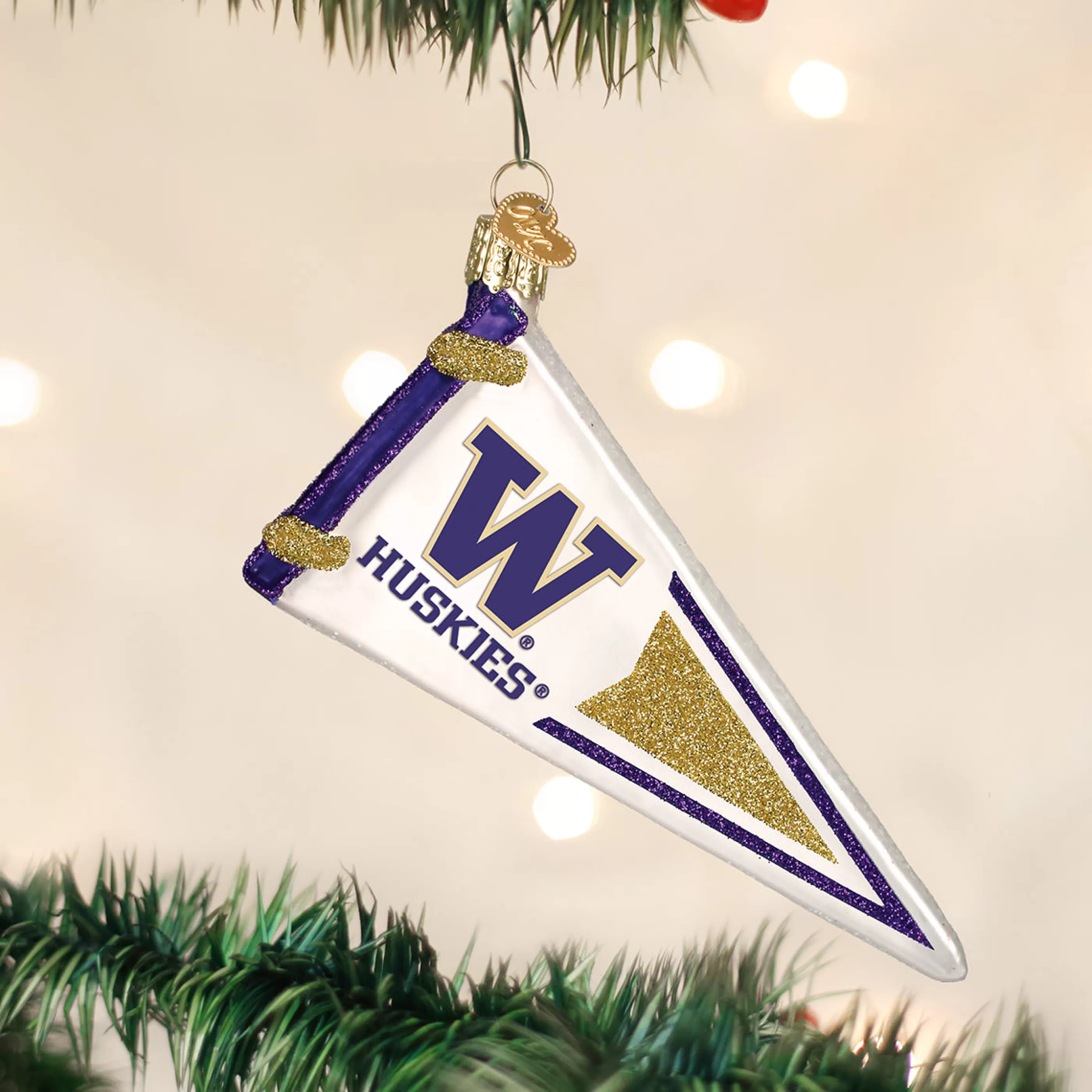 EAST WEST Washington Pennant Ornament