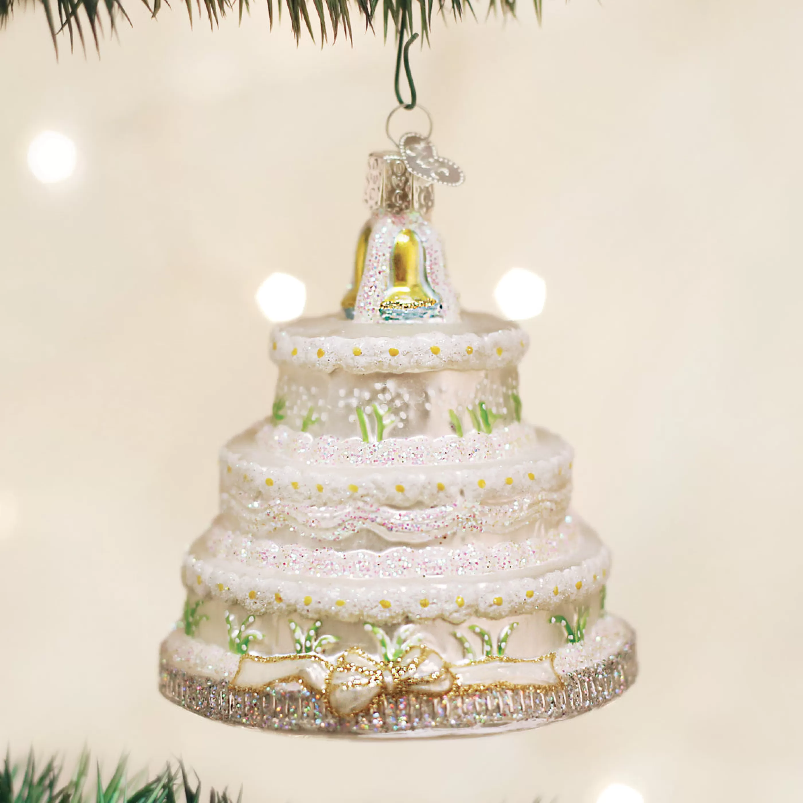 EAST WEST Wedding Cake Christmas Ornament