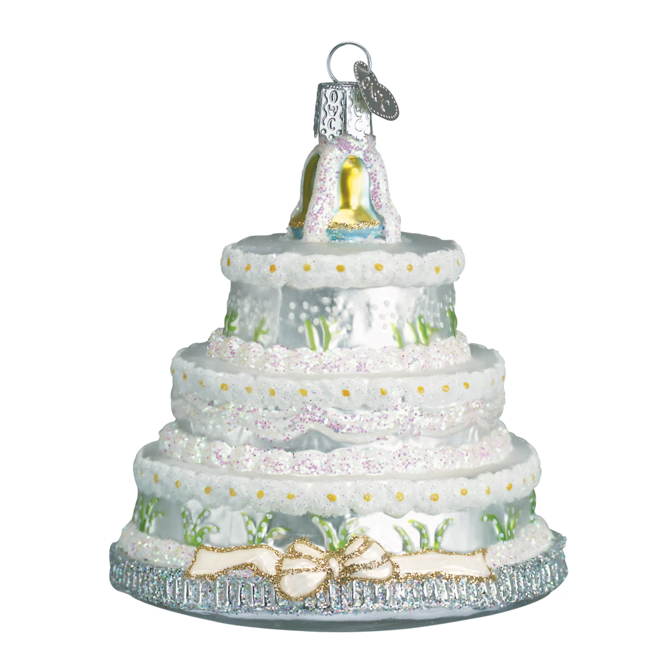 EAST WEST Wedding Cake Christmas Ornament