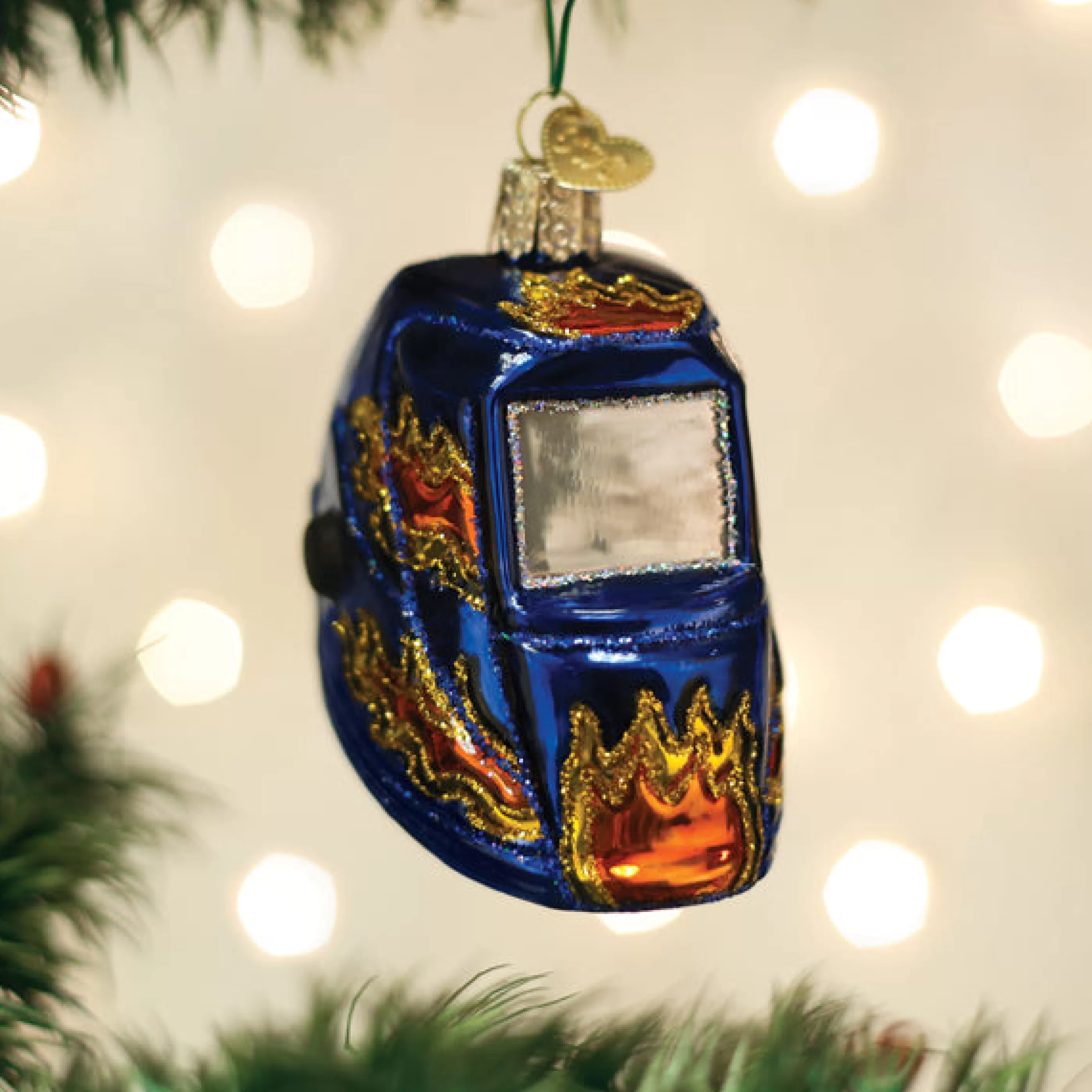 EAST WEST Welding Helmet Ornament