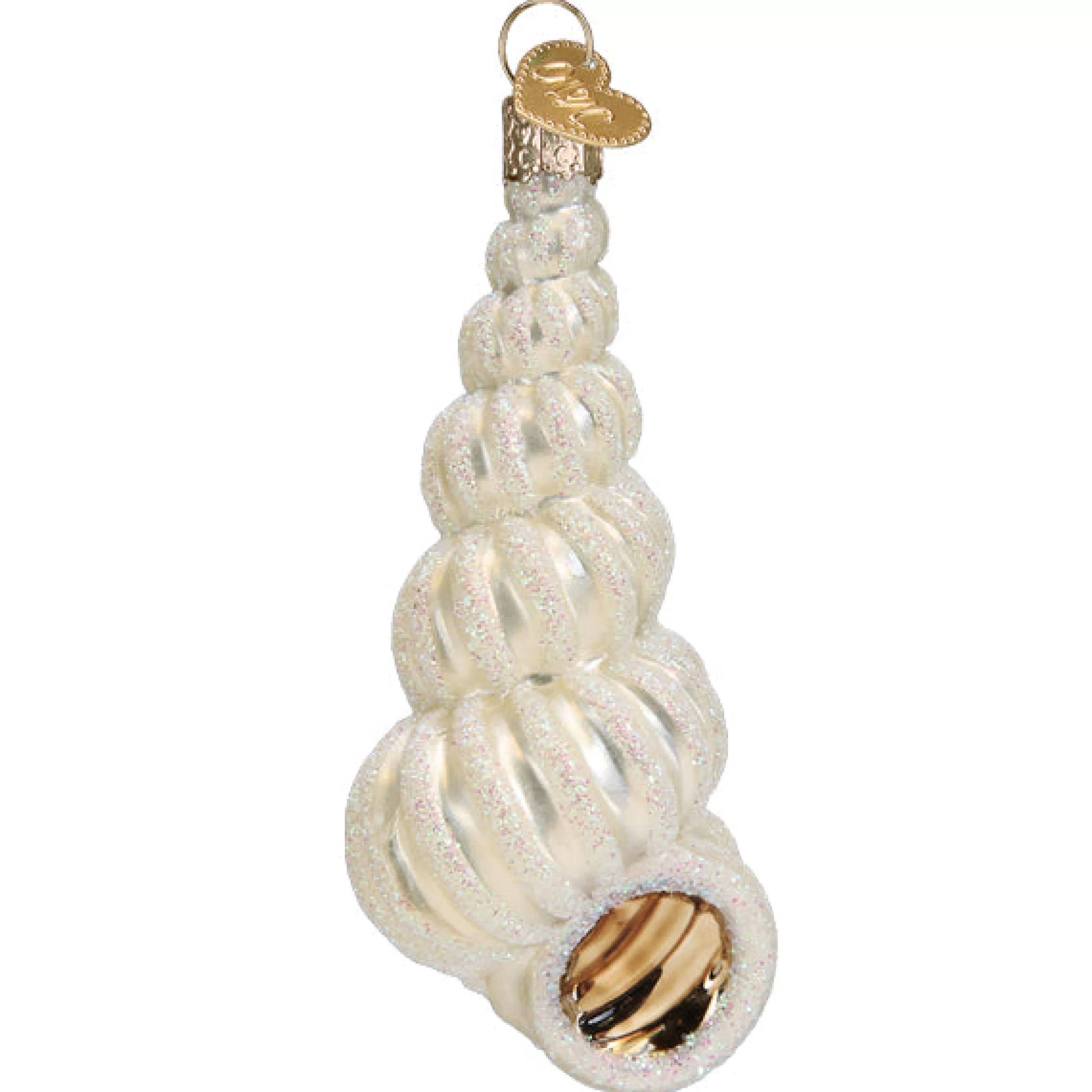 EAST WEST Wentletrap Shell Ornament