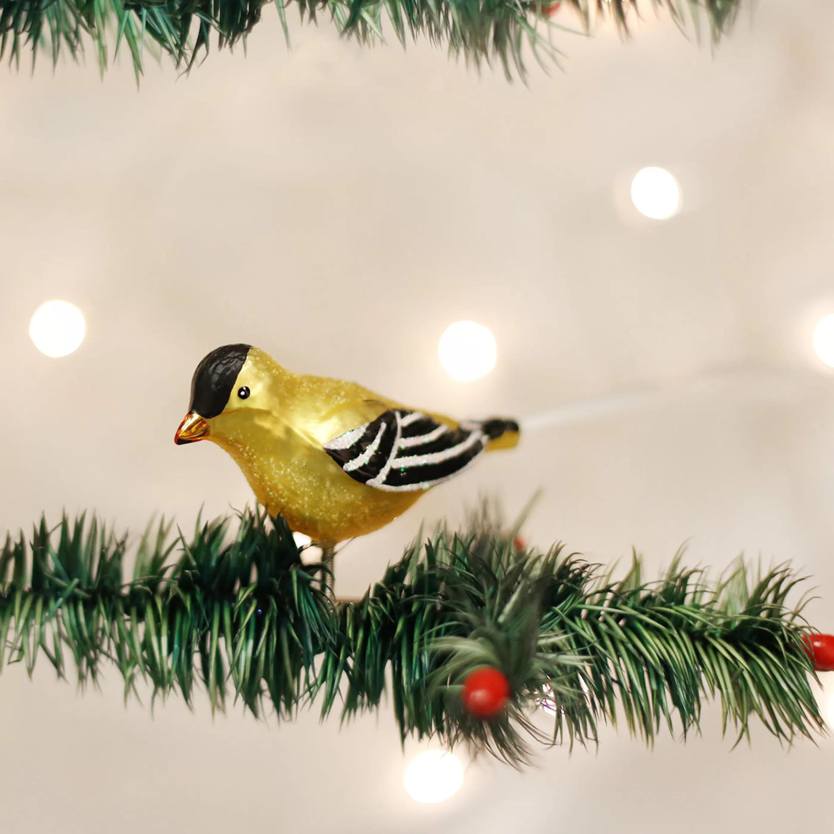 Kasa World Ltd Western Goldfinch Ornament