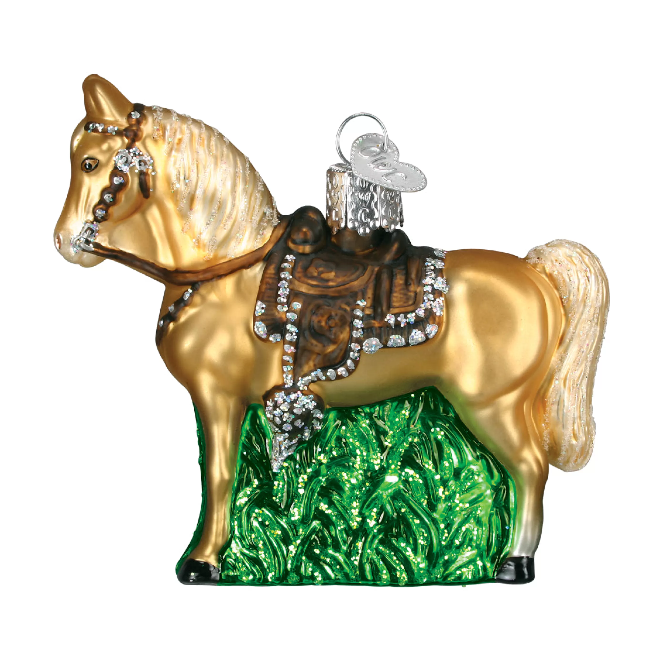 EAST WEST Western Horse Ornament