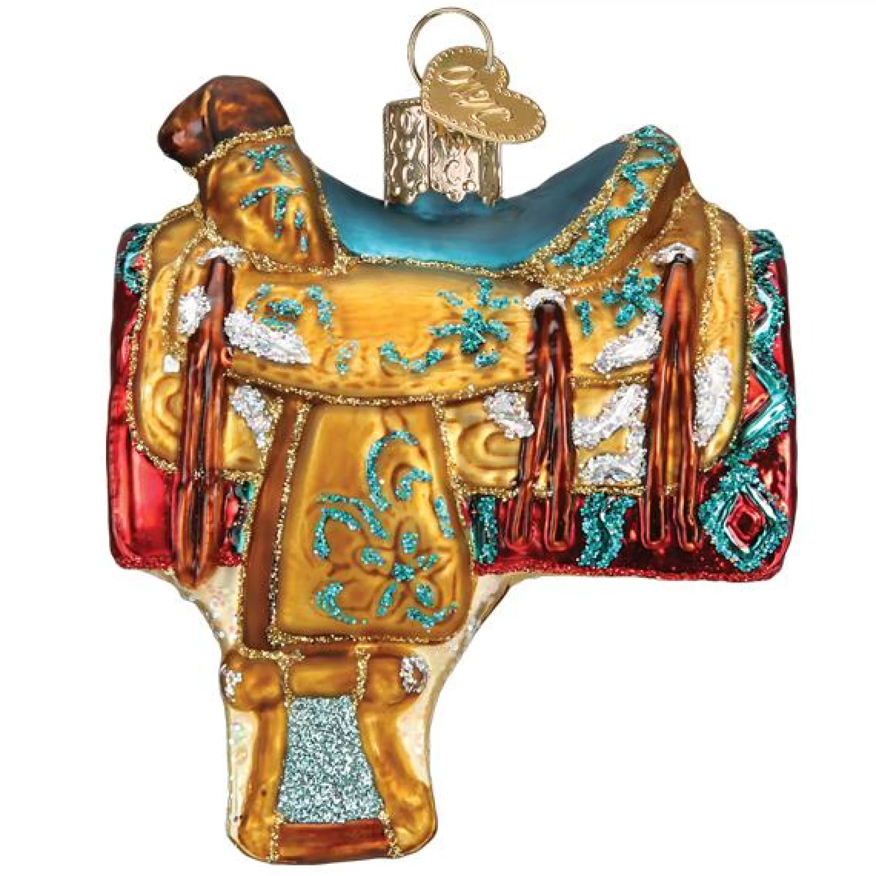 Kasa World Ltd Western Saddle Ornament