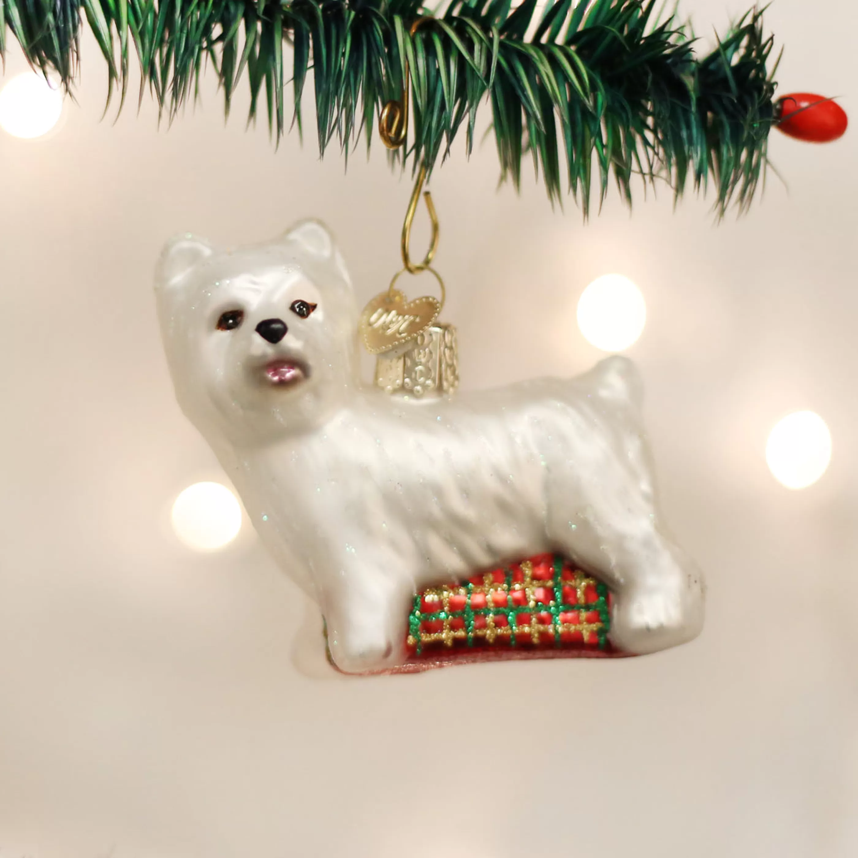 EAST WEST Westie Ornament