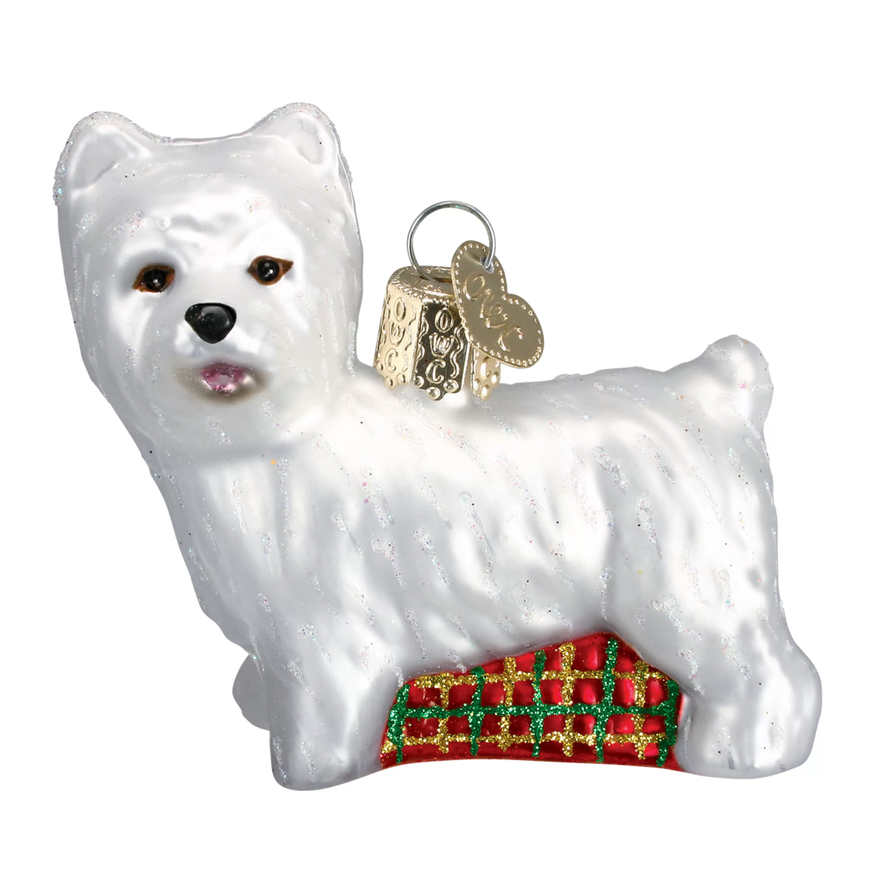 EAST WEST Westie Ornament